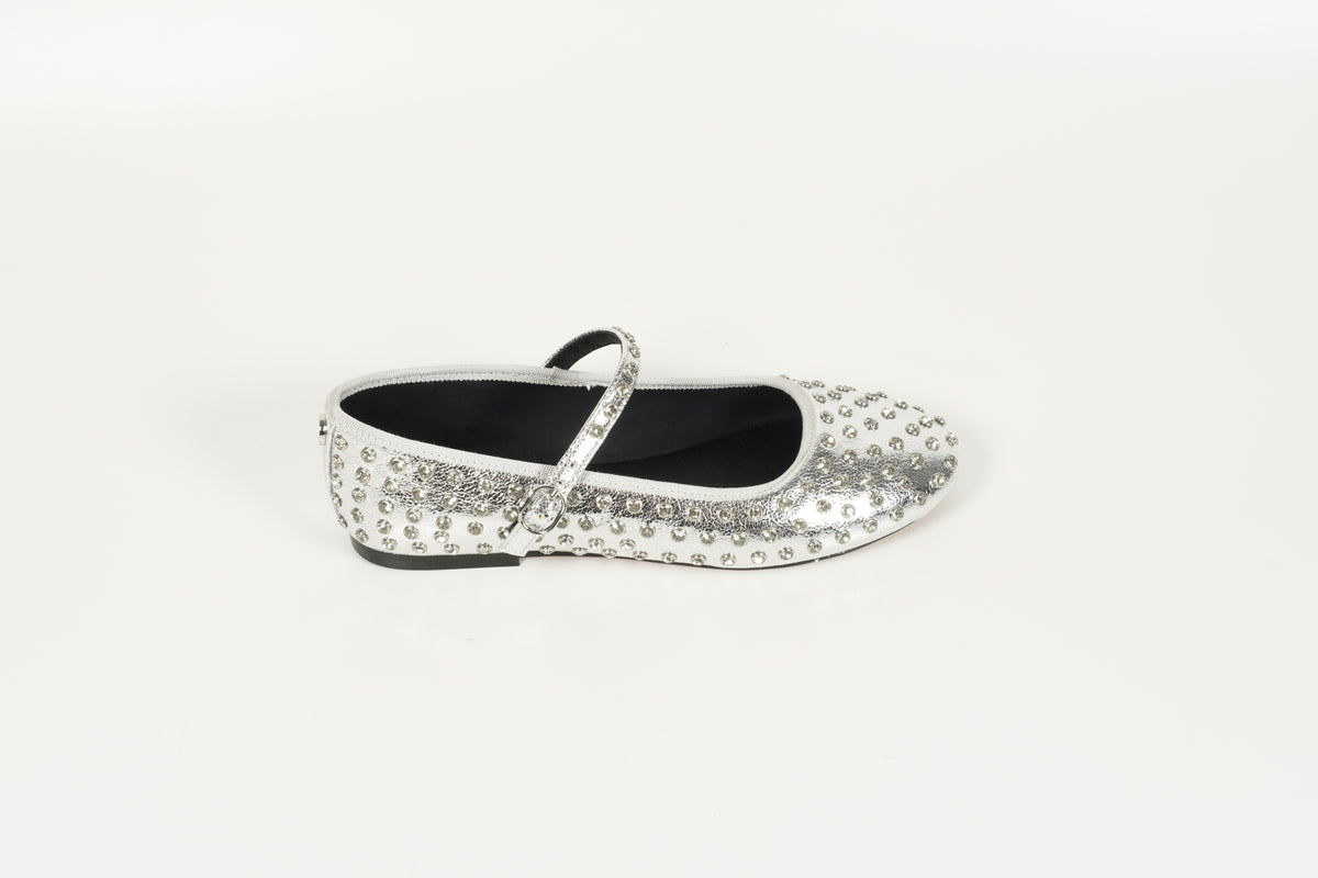 Ballerine argent