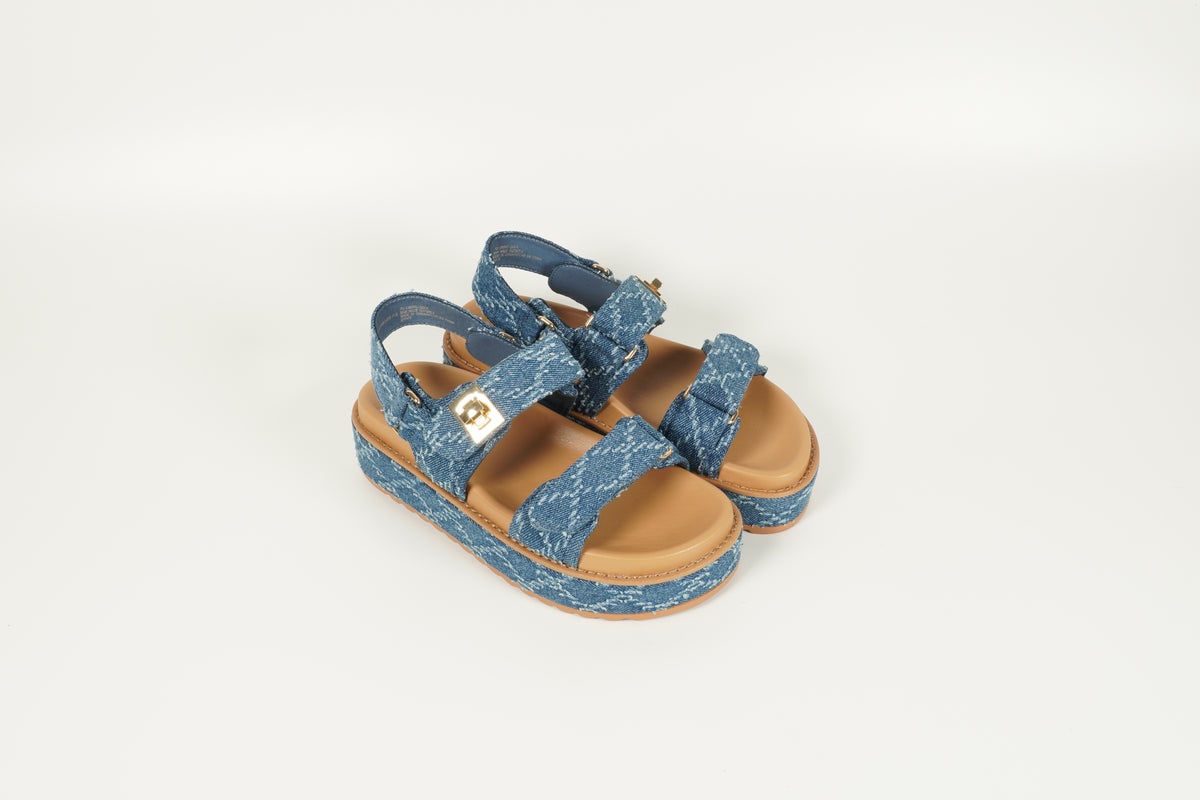 Sandale Blau