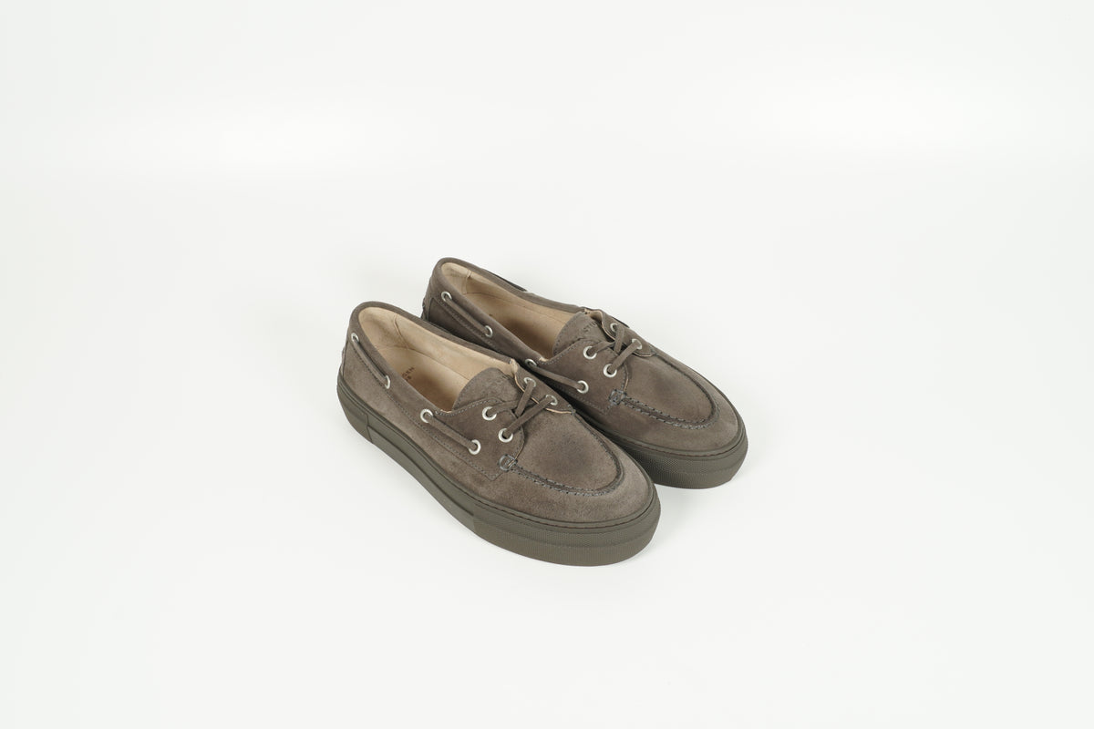 Bootschuh Grau