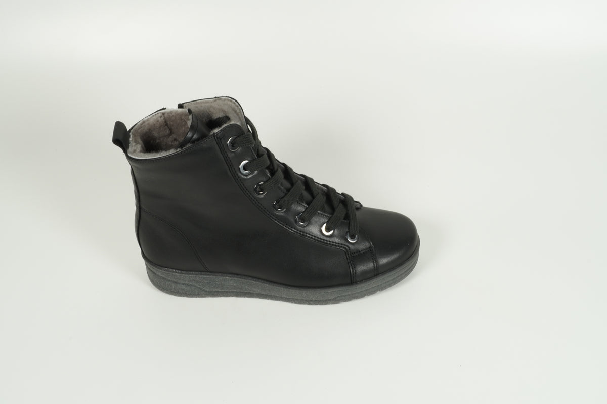 Boot gefüttert Schwarz