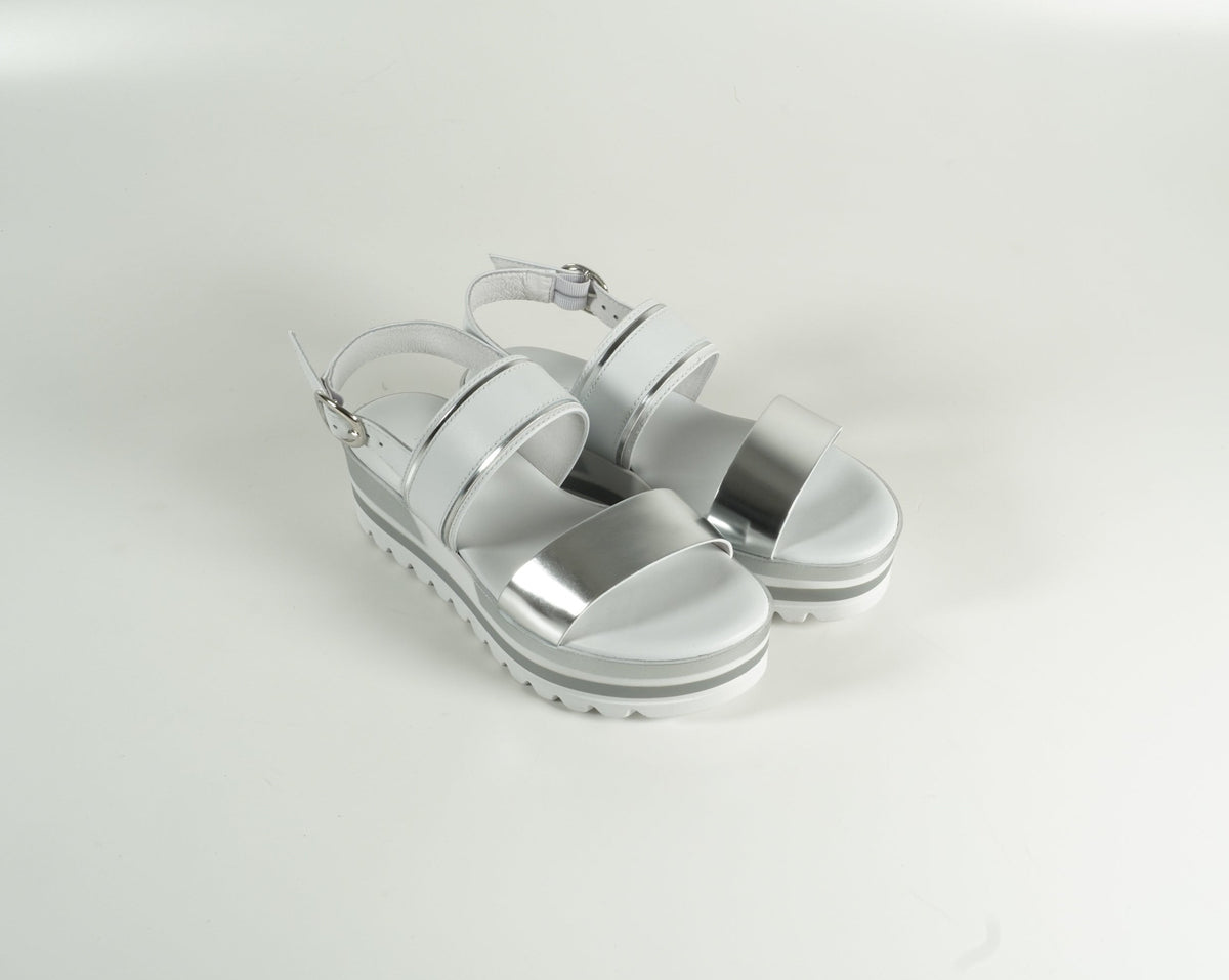 Sandale Weiss