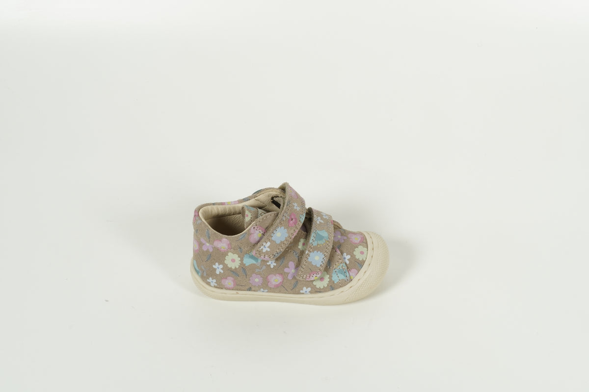 Beige walking shoes