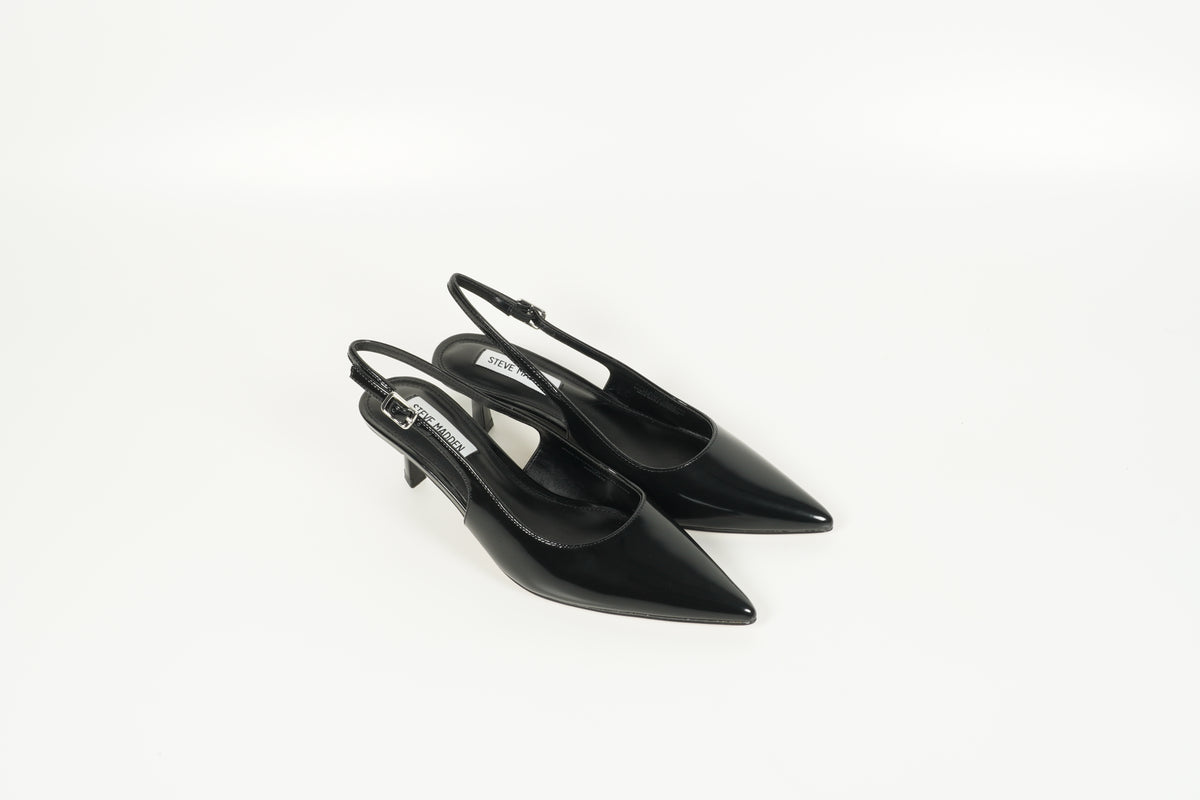 Sling pumps black