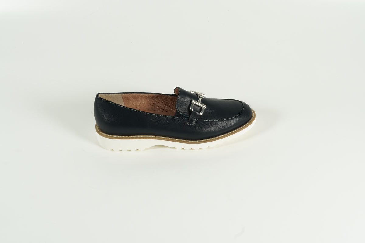 Mocassin bleu