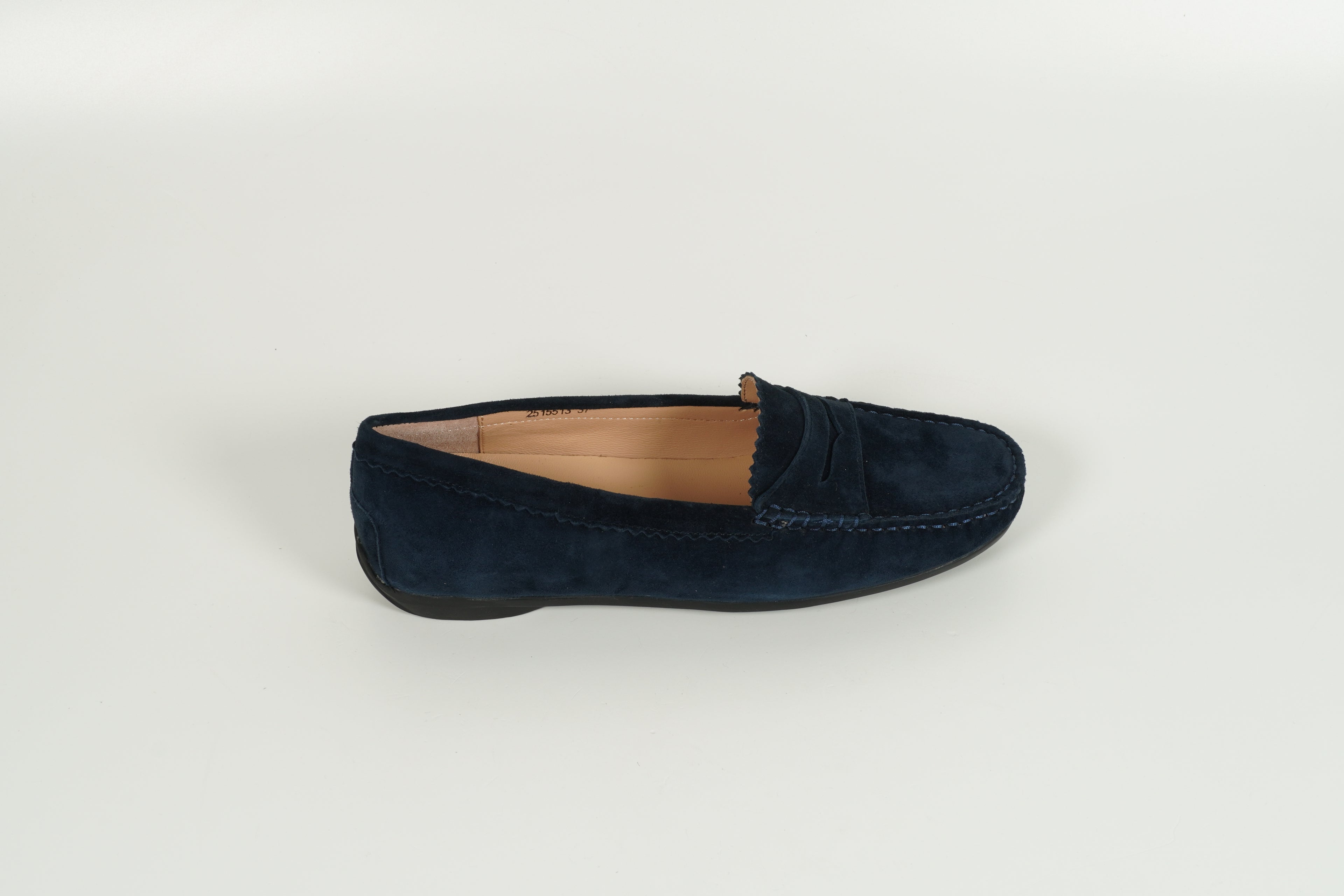 Moccasin Blau