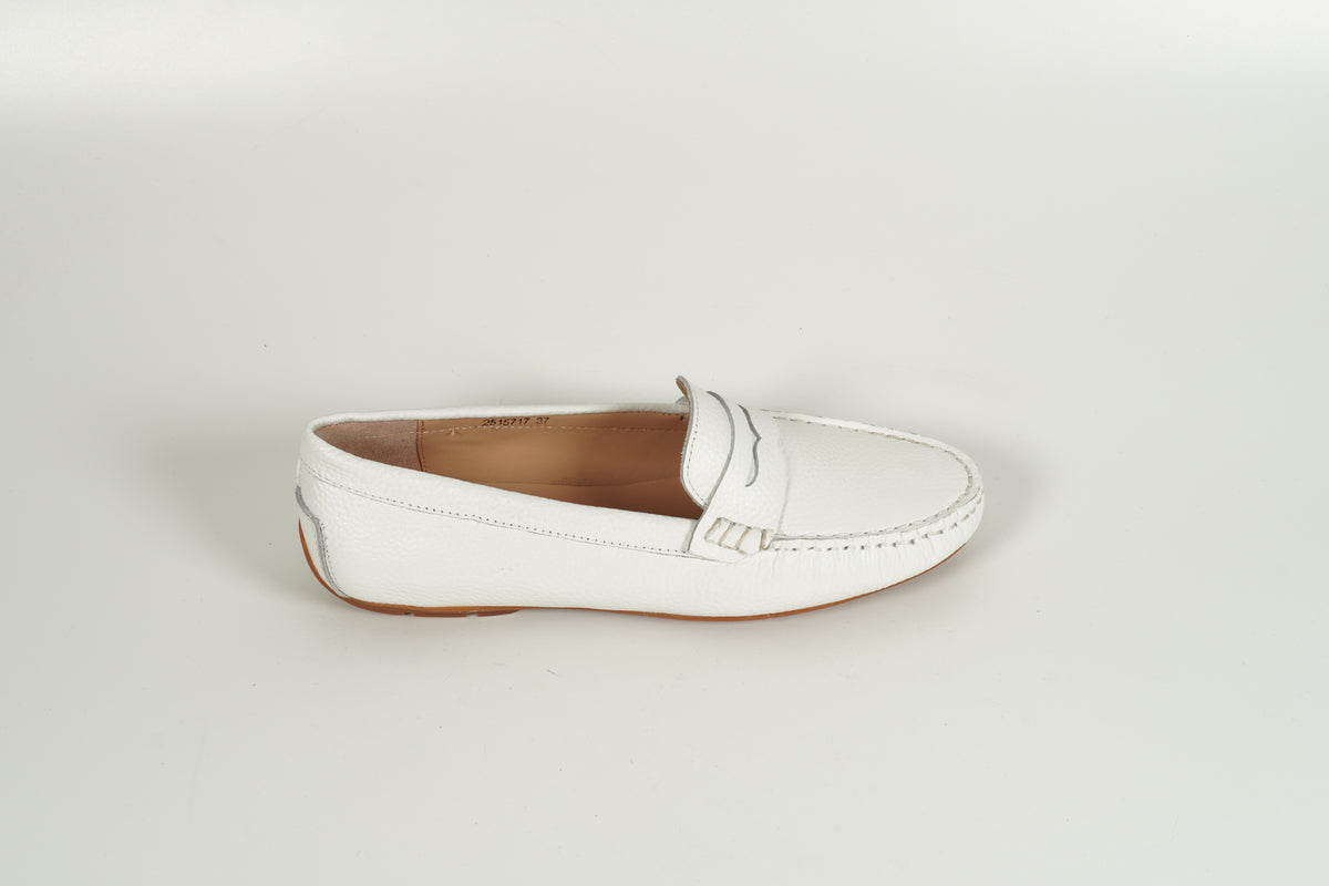 Mocassin blanc