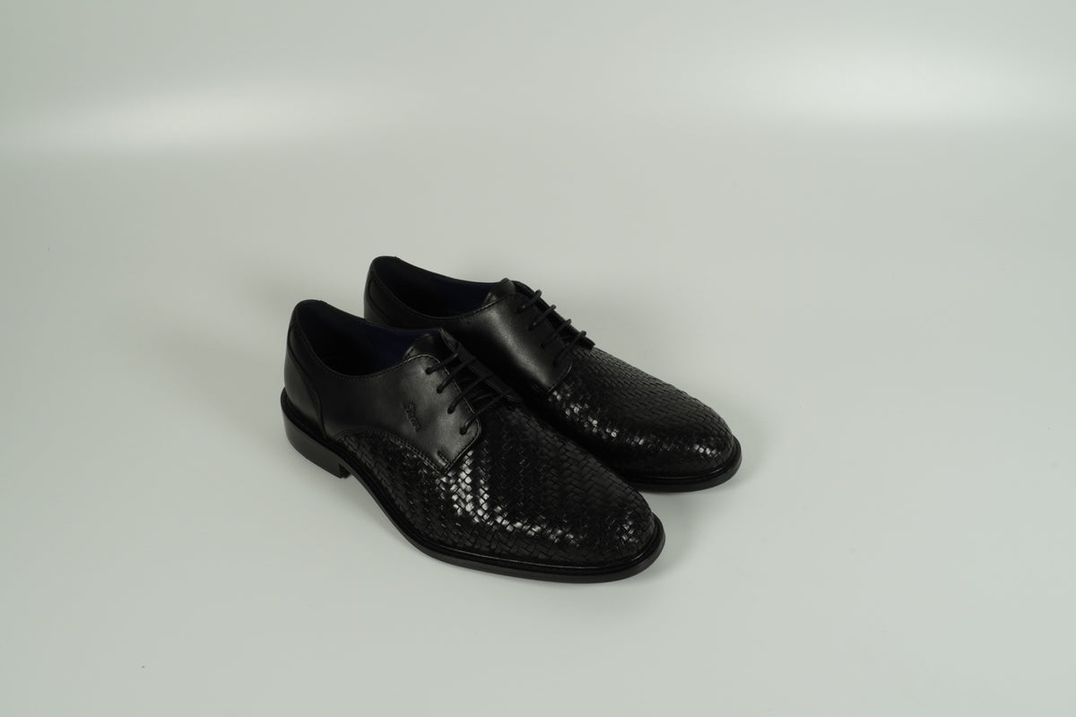 Chaussure à lacets noire