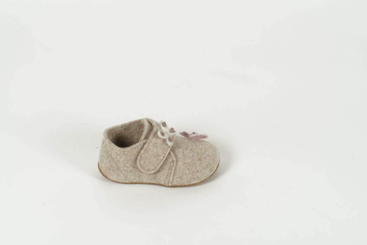 Hausschuhe Kids Beige