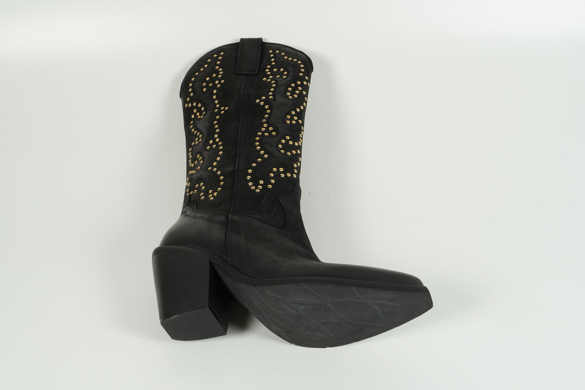 Botte western noire
