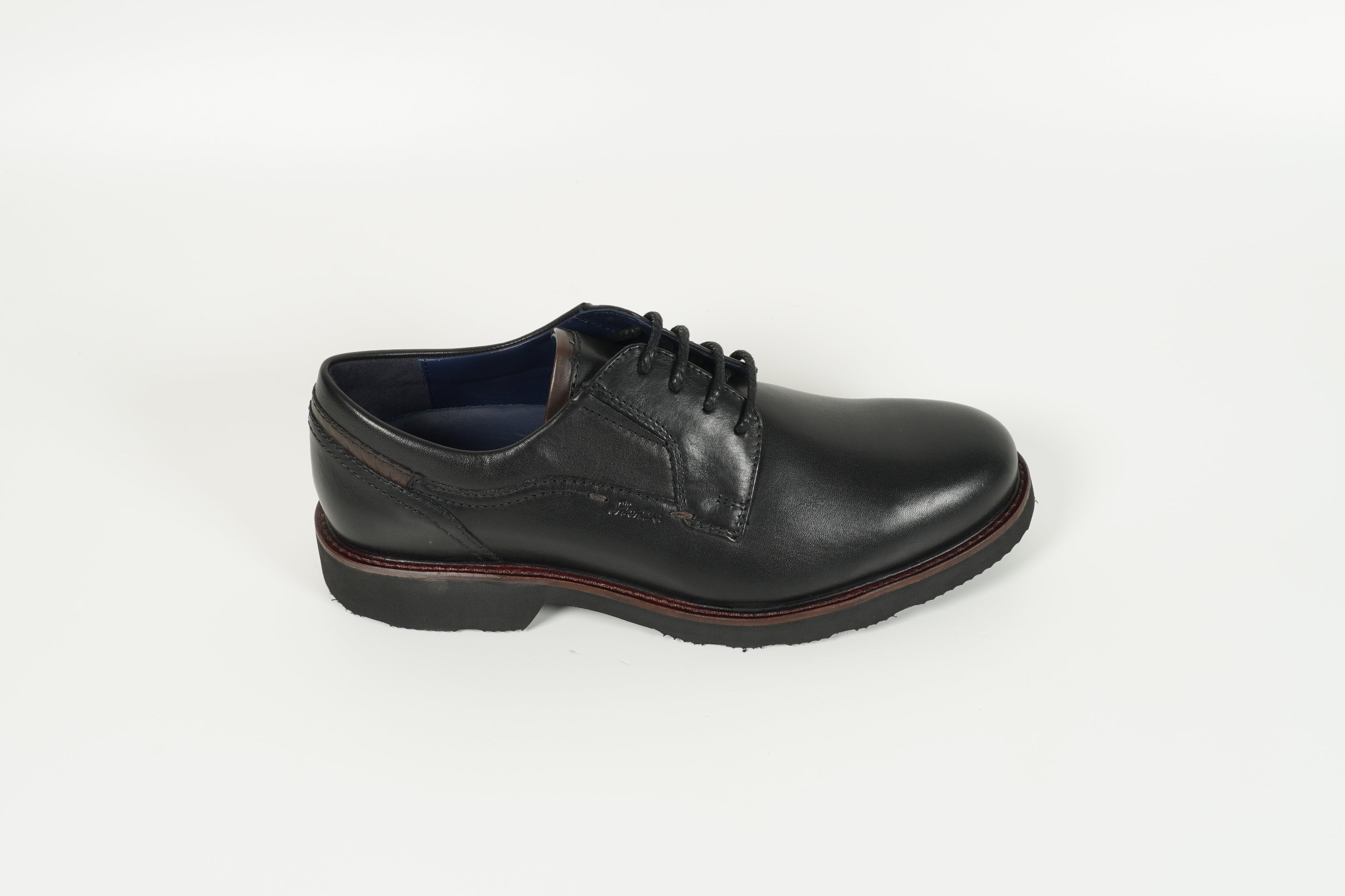 Schnürschuh Schwarz