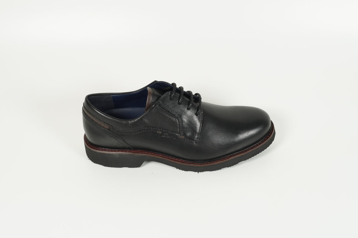 Lace-up Shoe Black