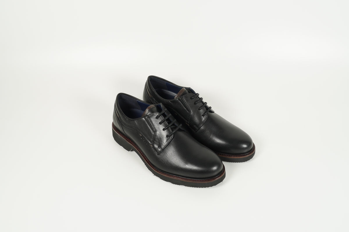Lace-up Shoe Black