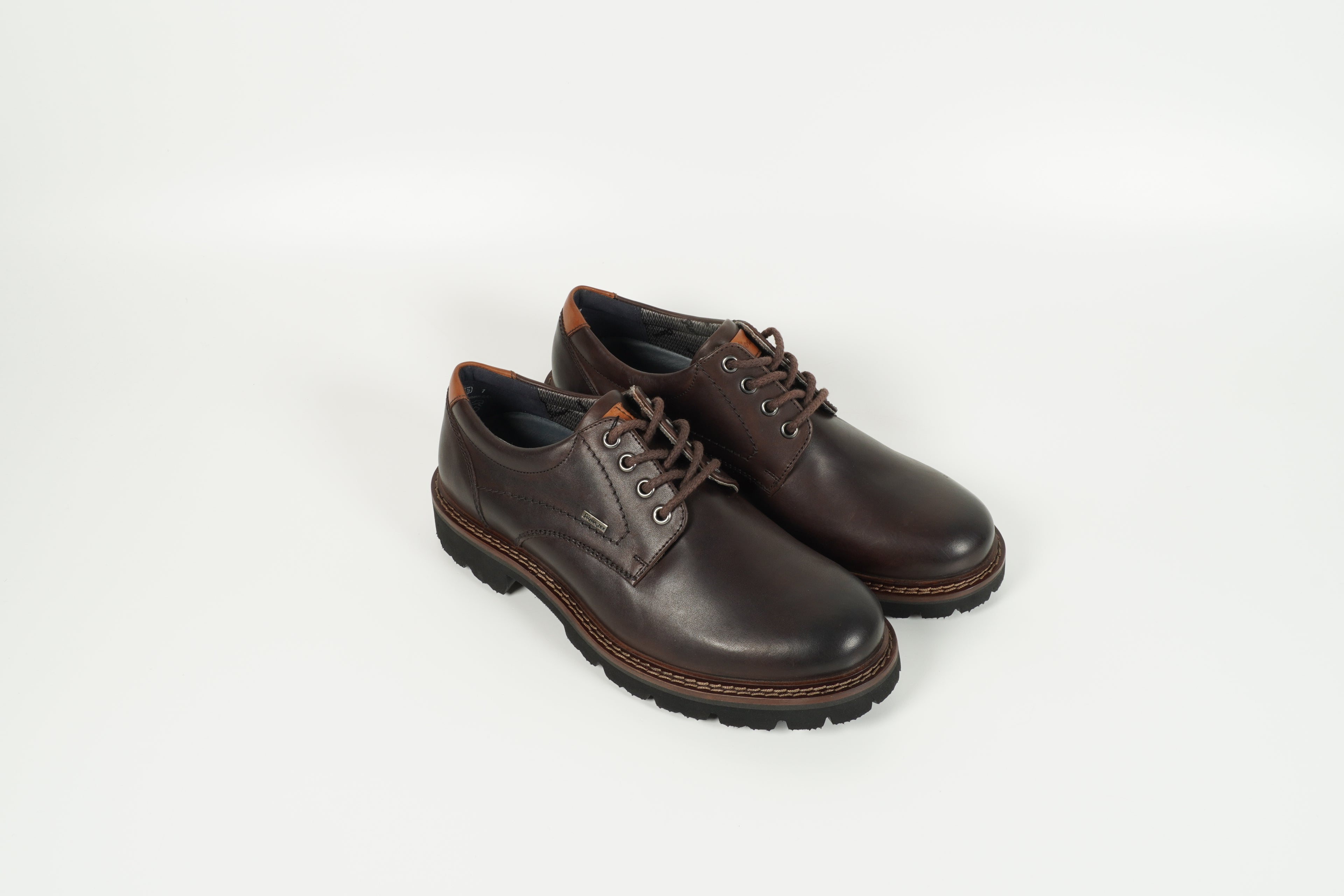Schnürschuh Braun