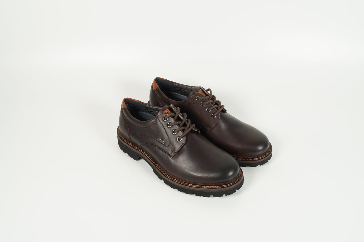 Schnürschuh Braun