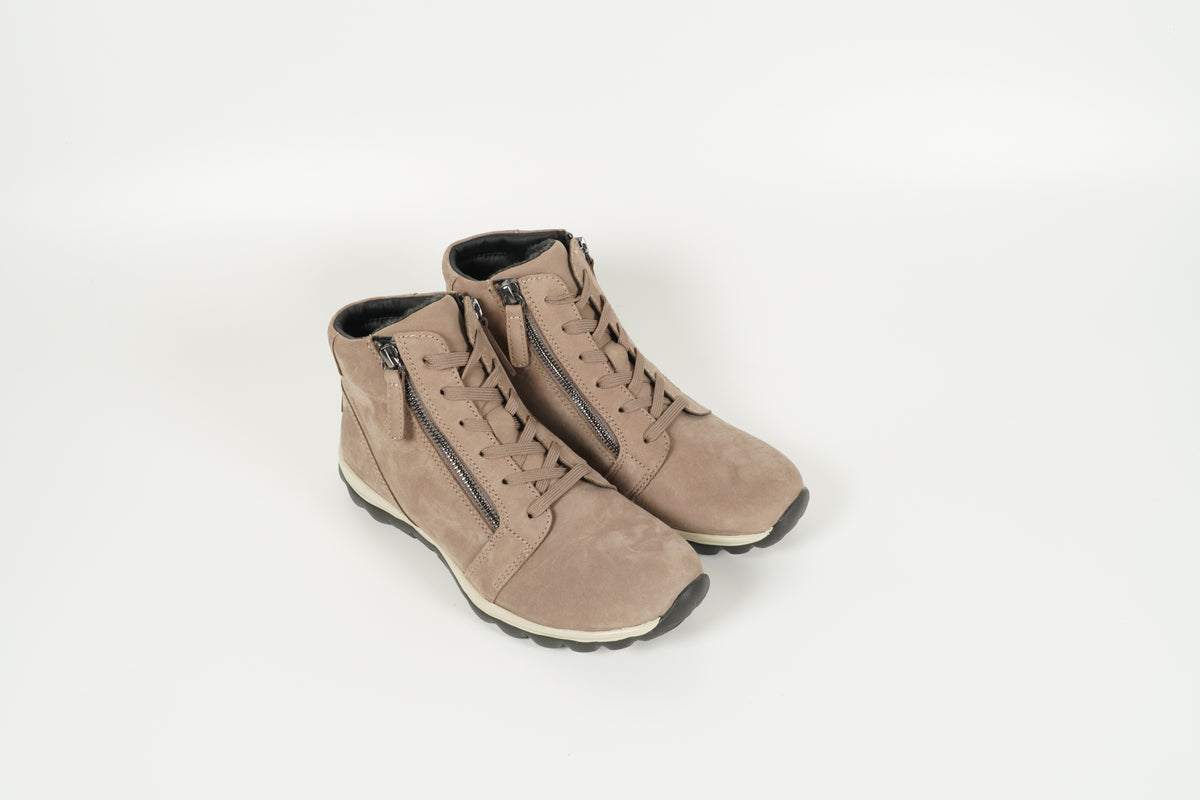 Schnürschuh Beige