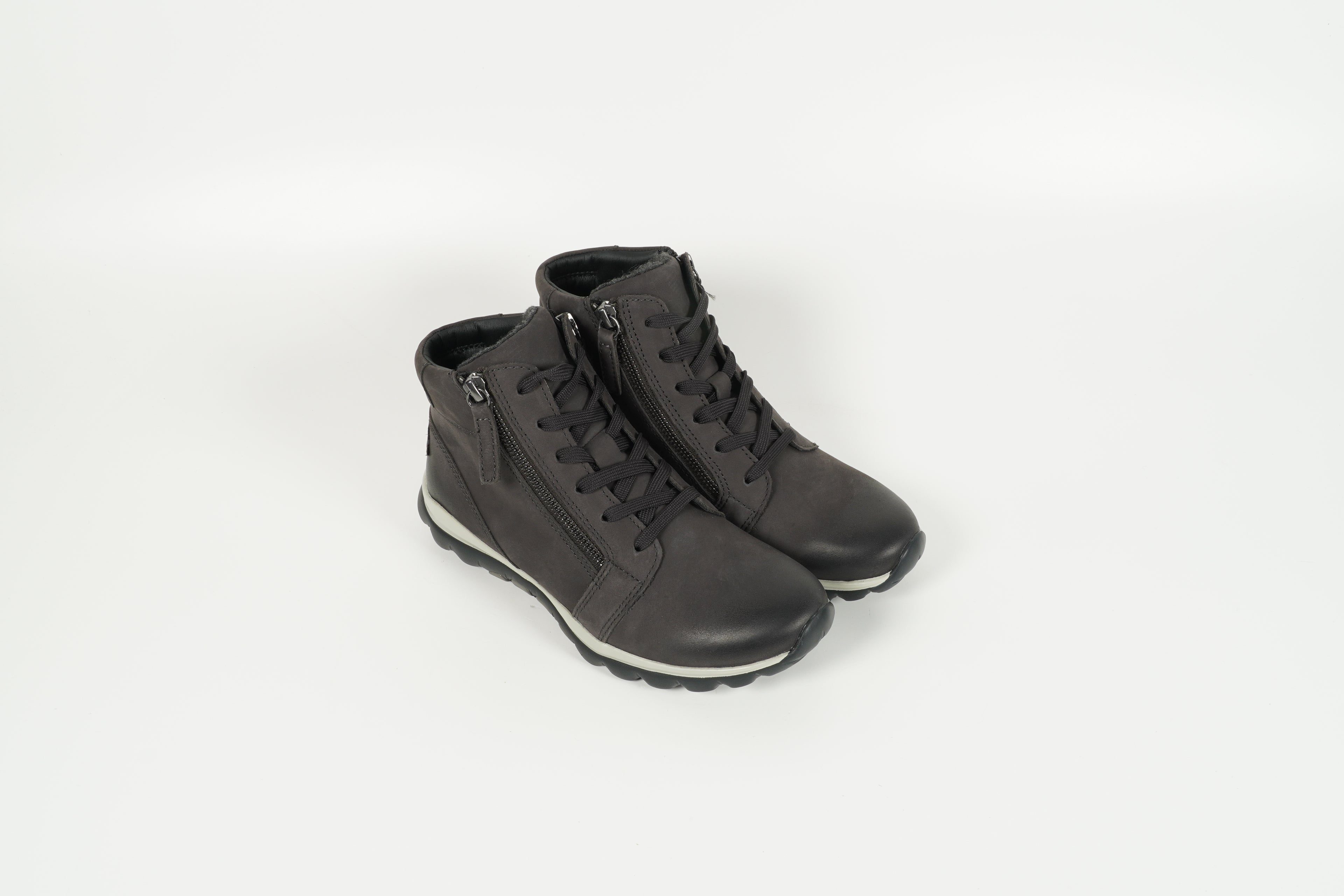 Schnürschuh Grau