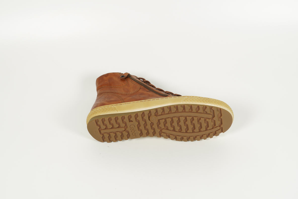 Schnürschuh Braun