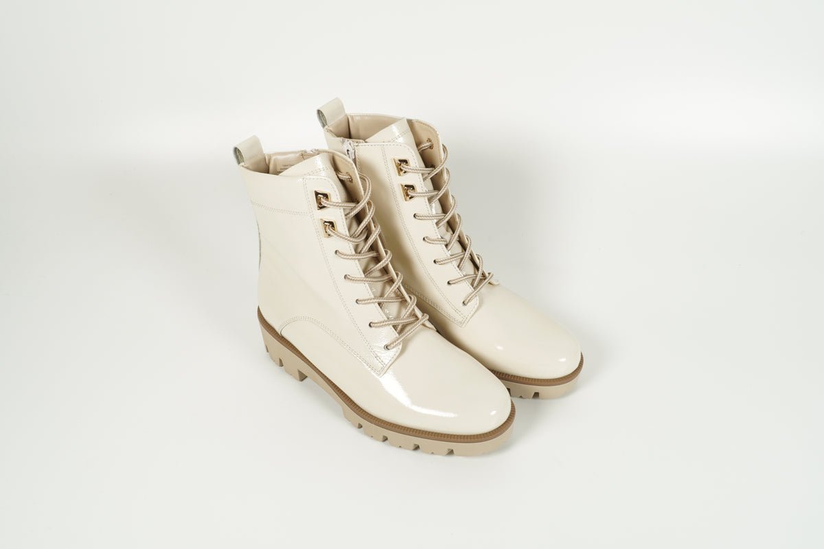 Stiefelette Beige