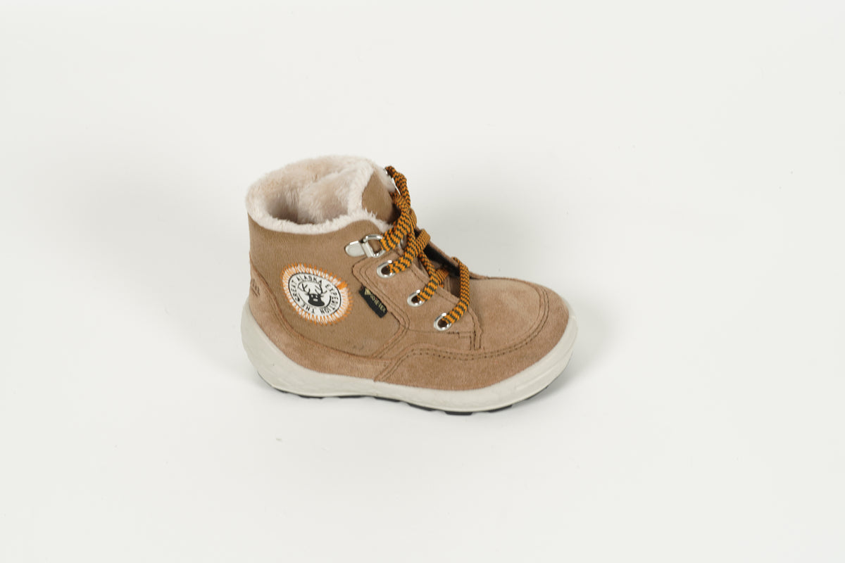 Chaussure à lacets marron