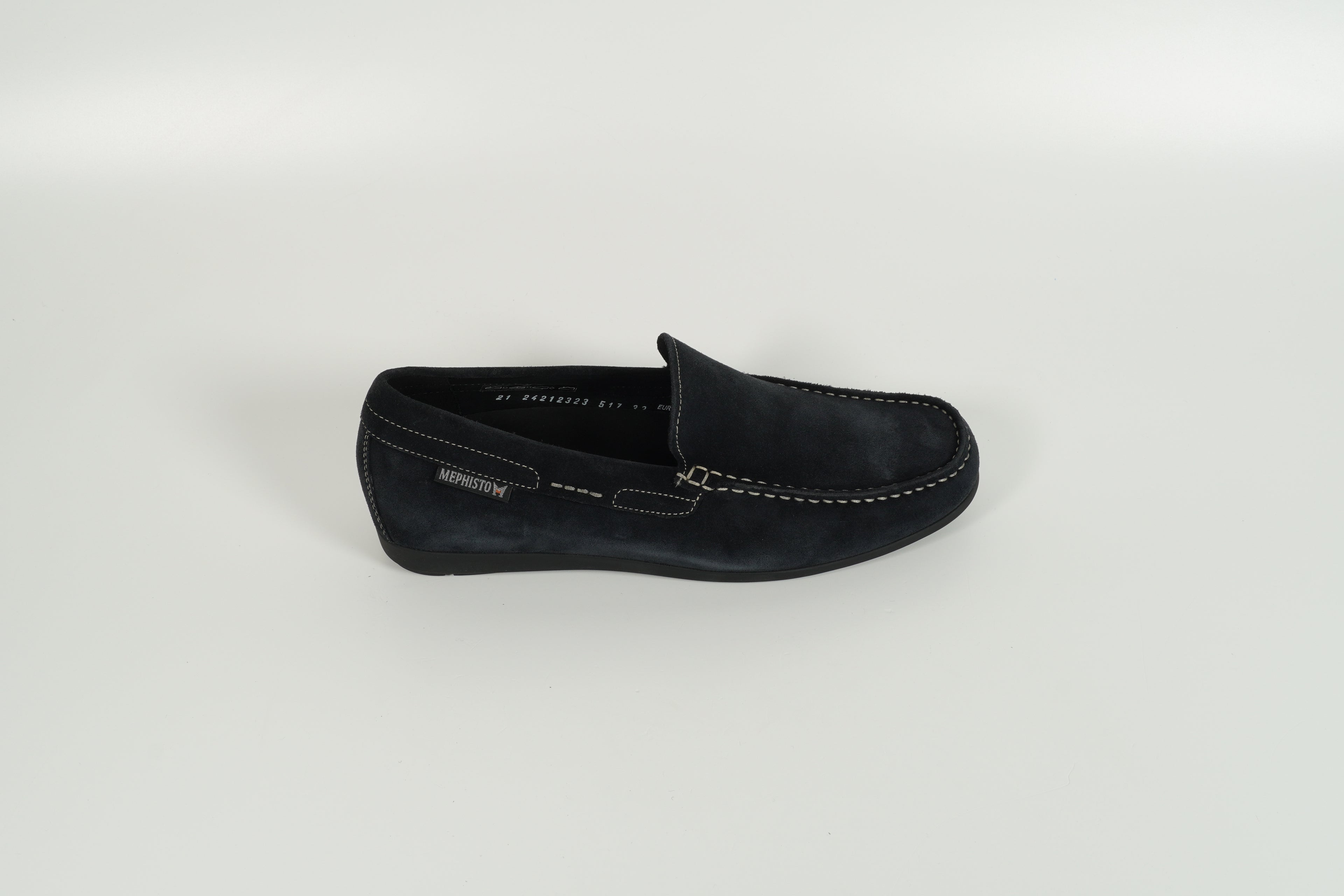 Moccasin Blau