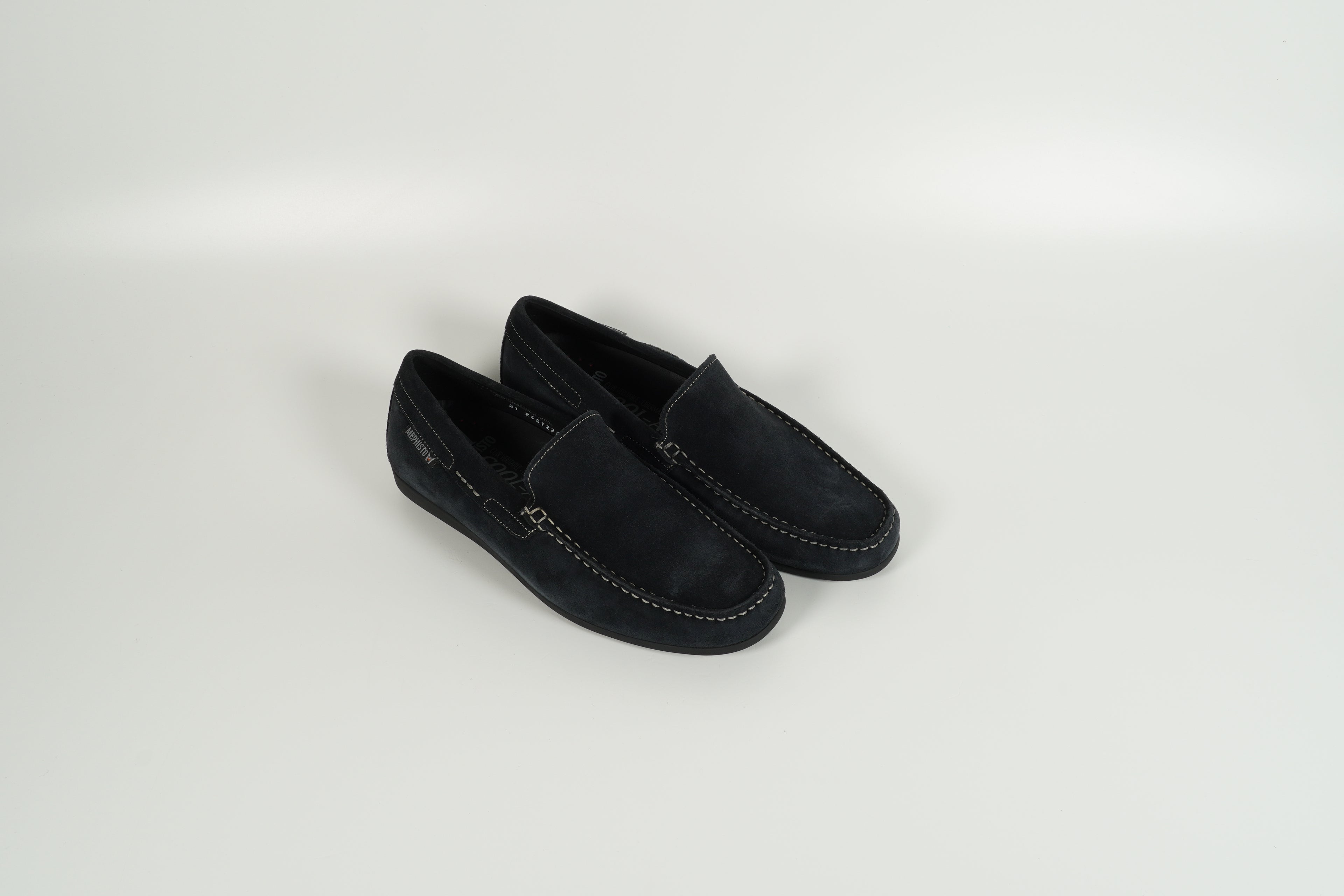 Moccasin Blau
