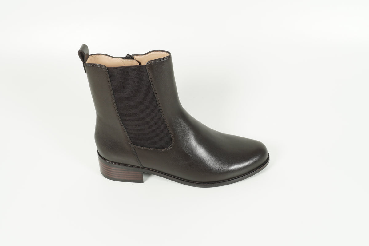 Bottines marron