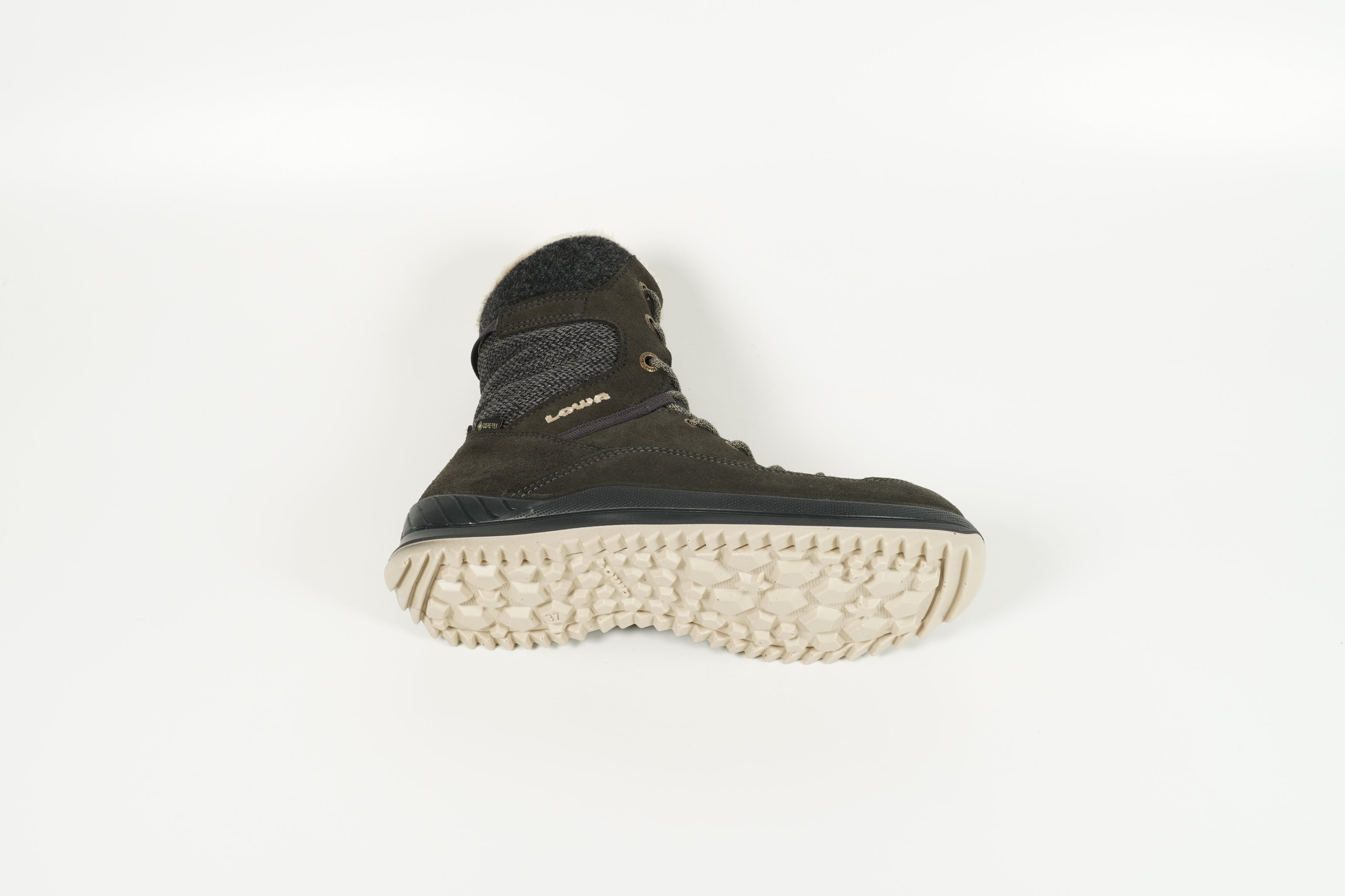 Stiefelette Grau
