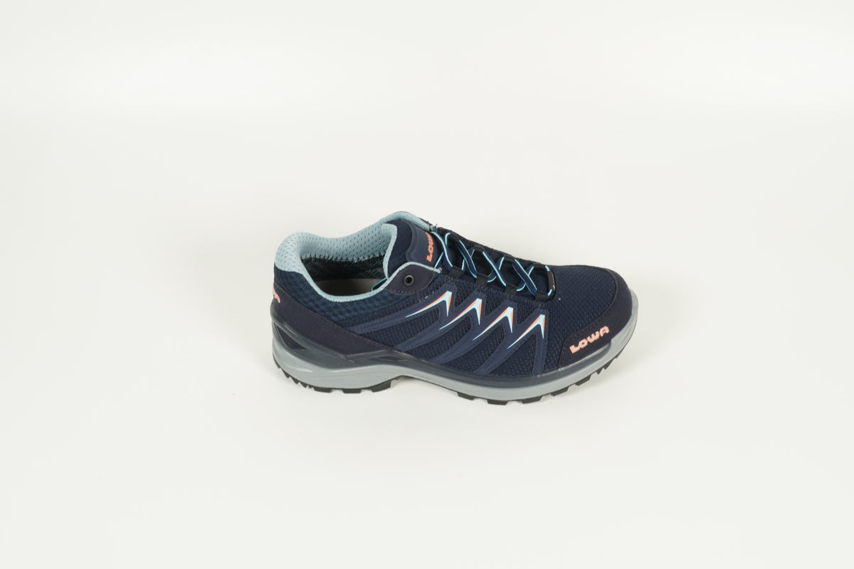 Schnürschuh Blau