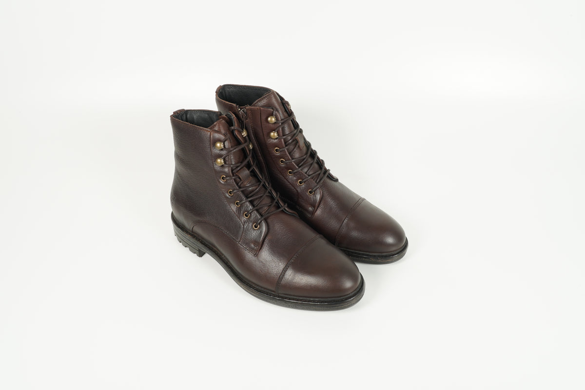 Bottines marron