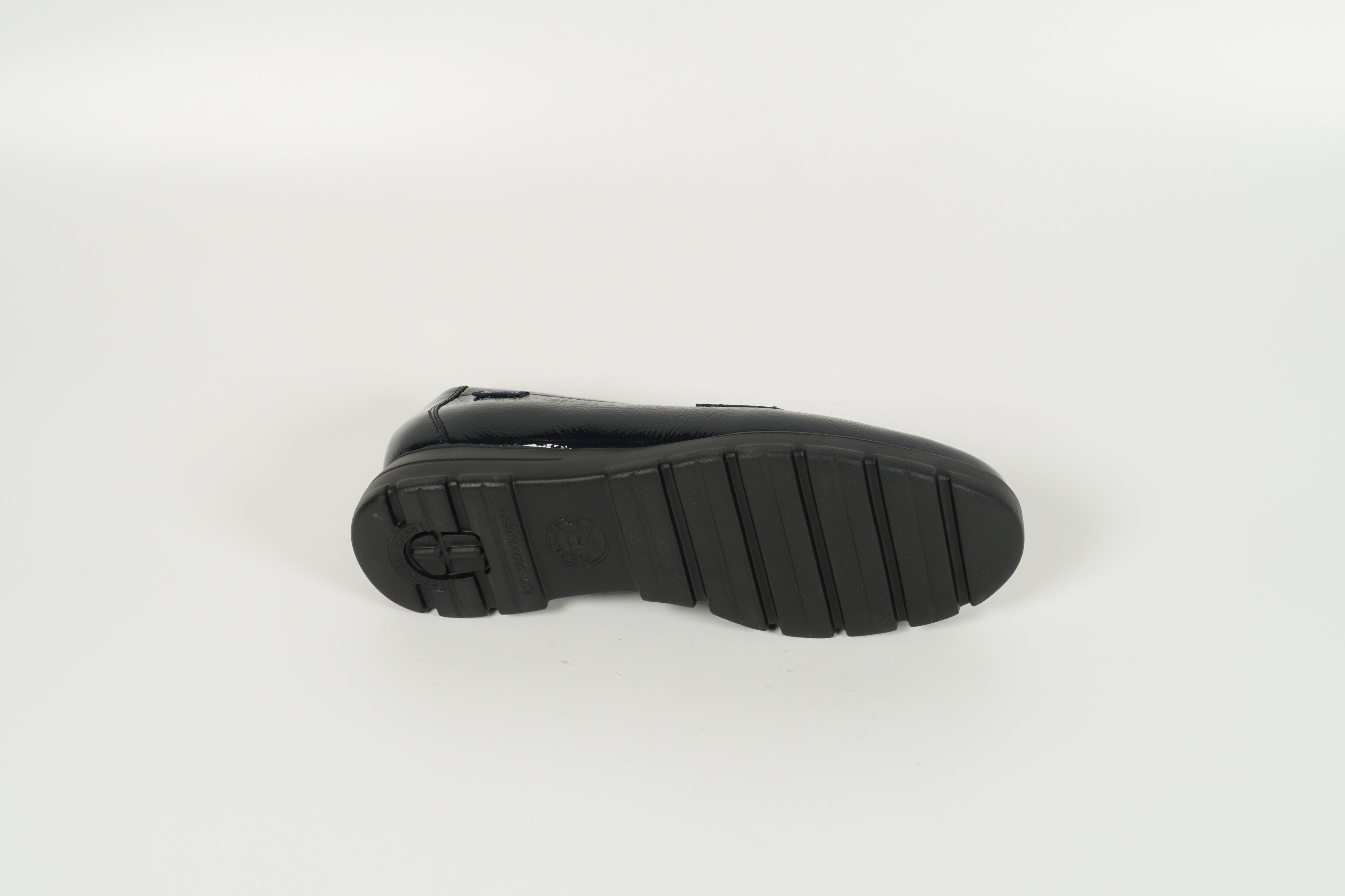 Moccasin Blau