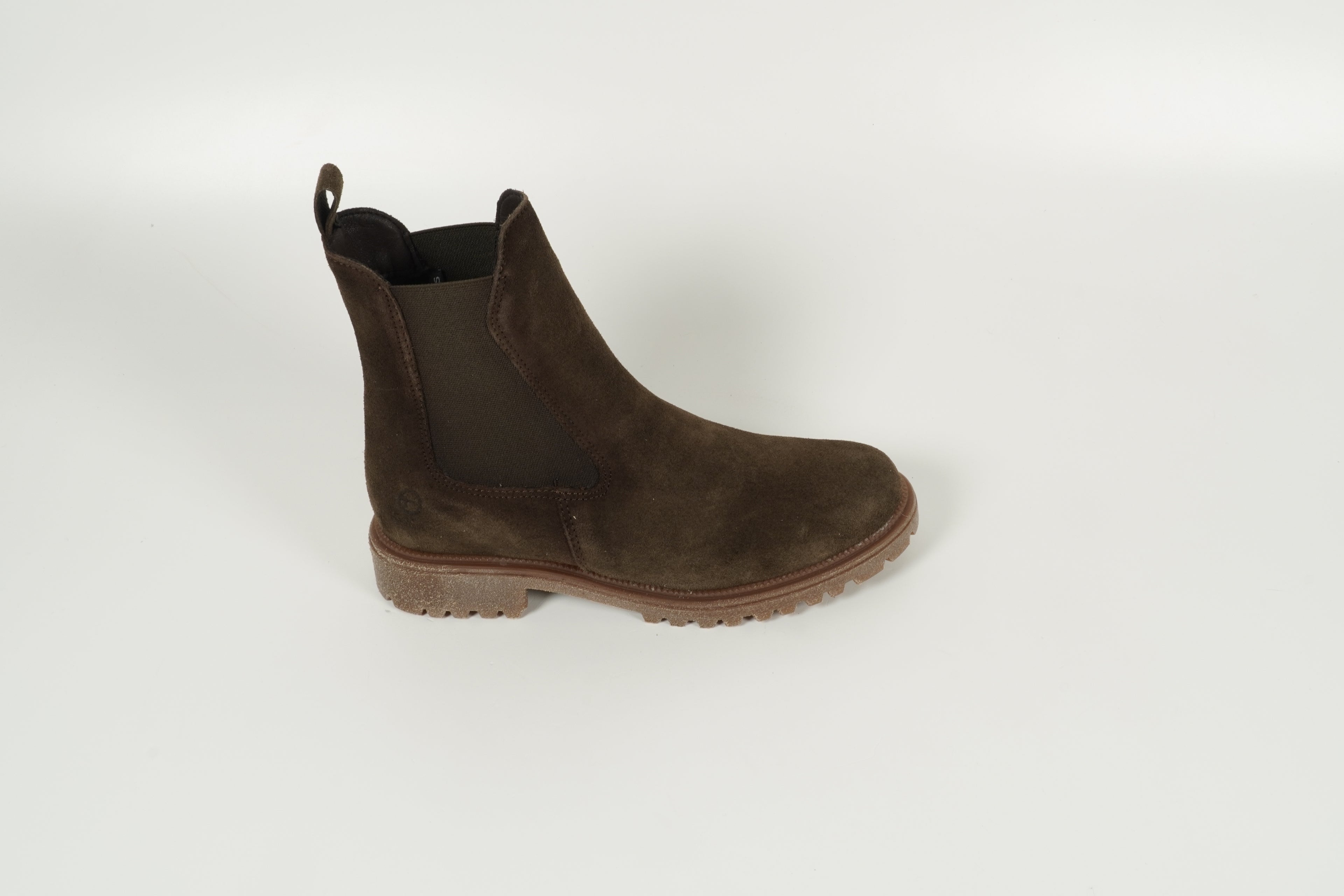 Stiefelette Grün