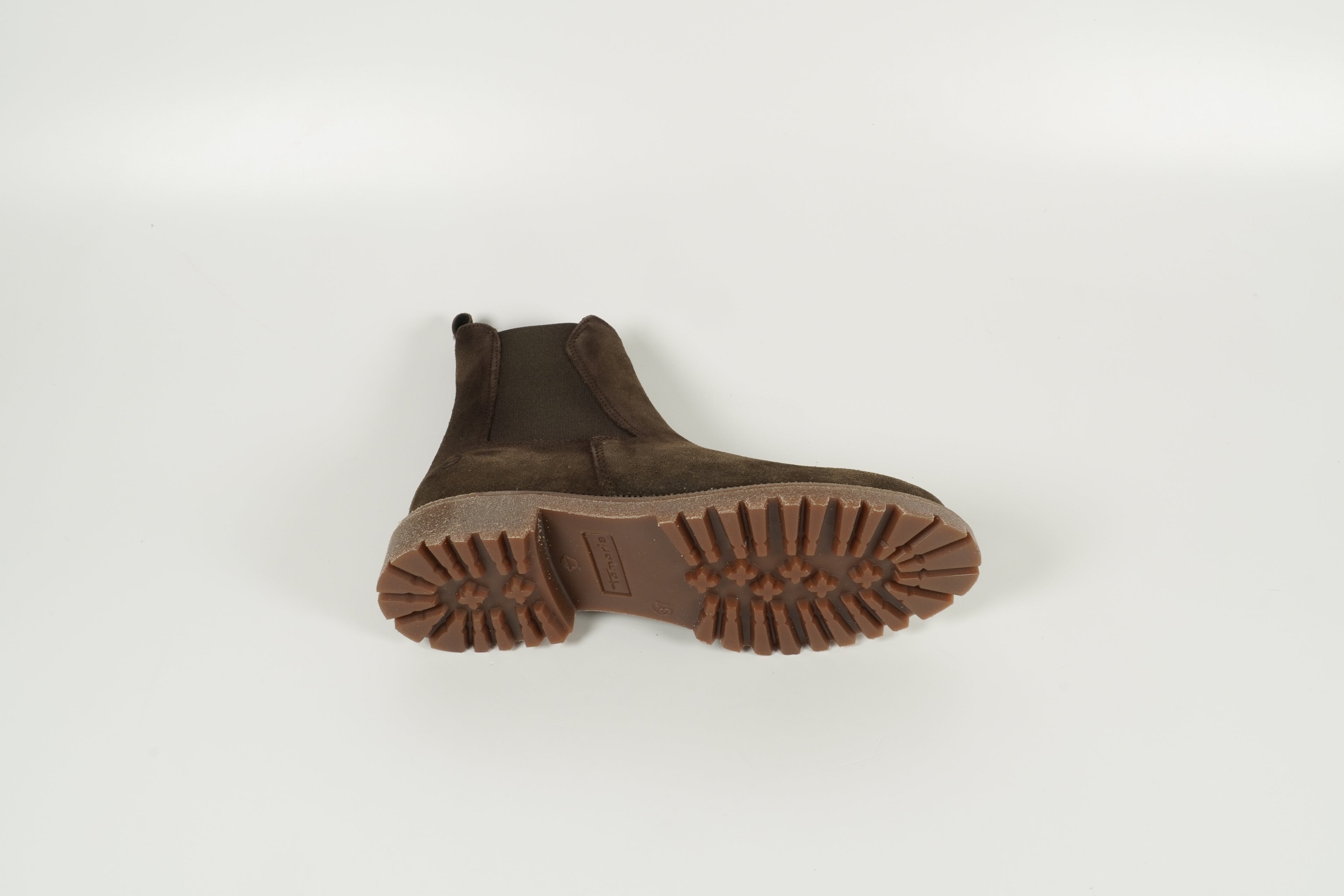 Stiefelette Grün