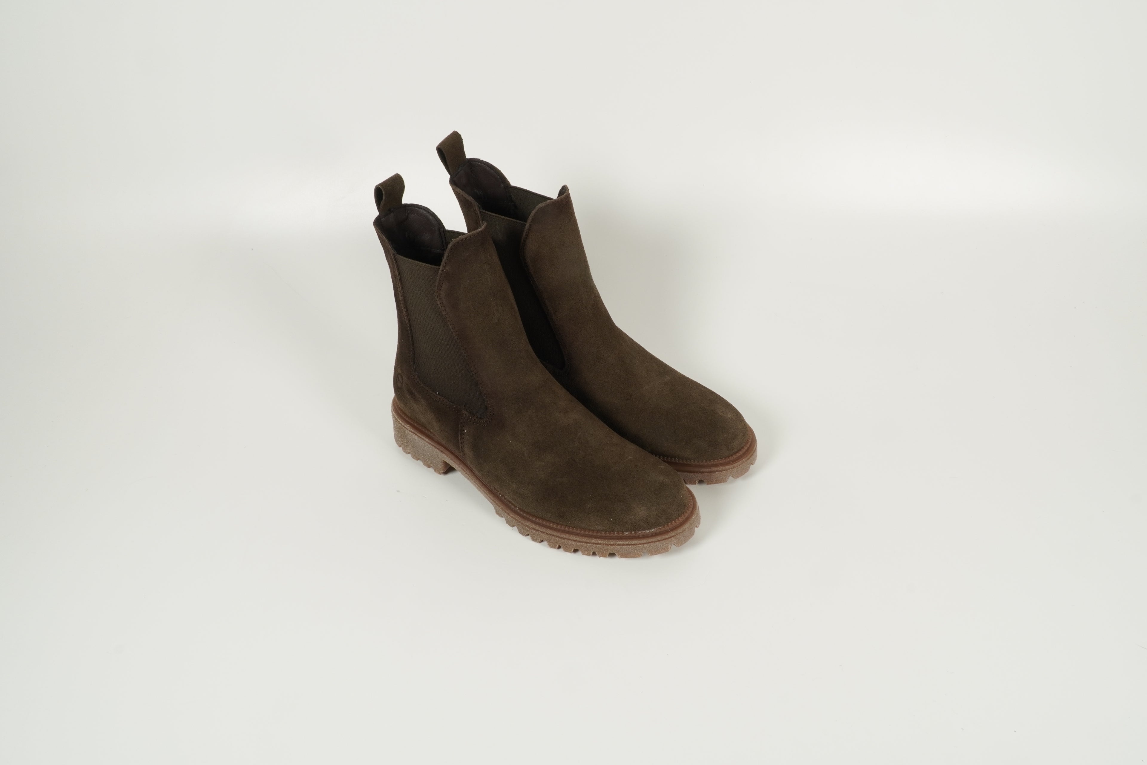Stiefelette Grün