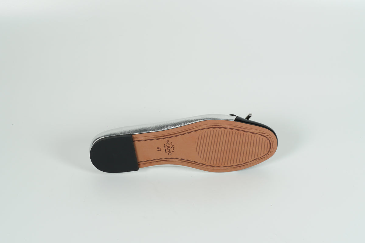 Ballerine argent