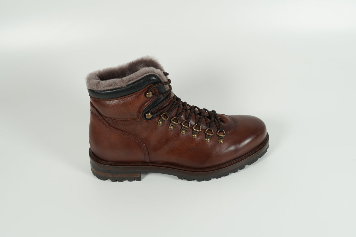 Boot lined brown