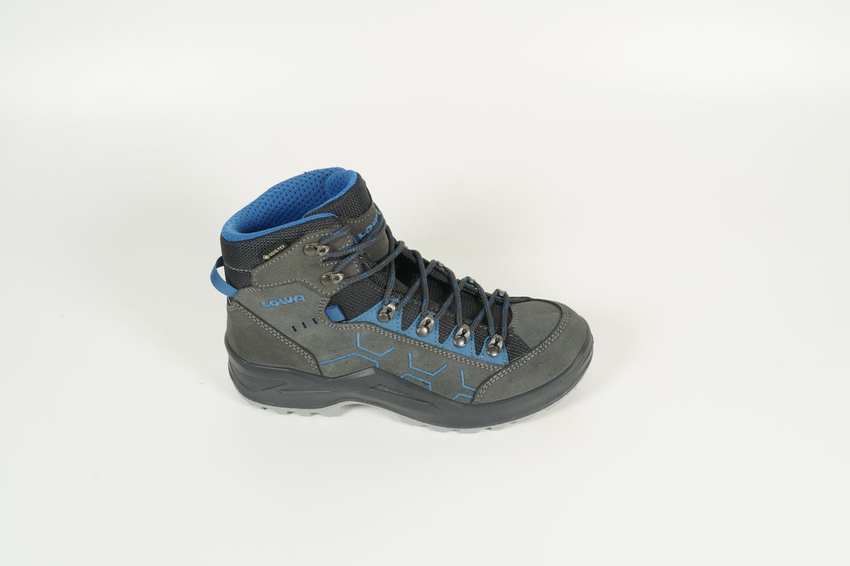 Lace-up shoe kids grey