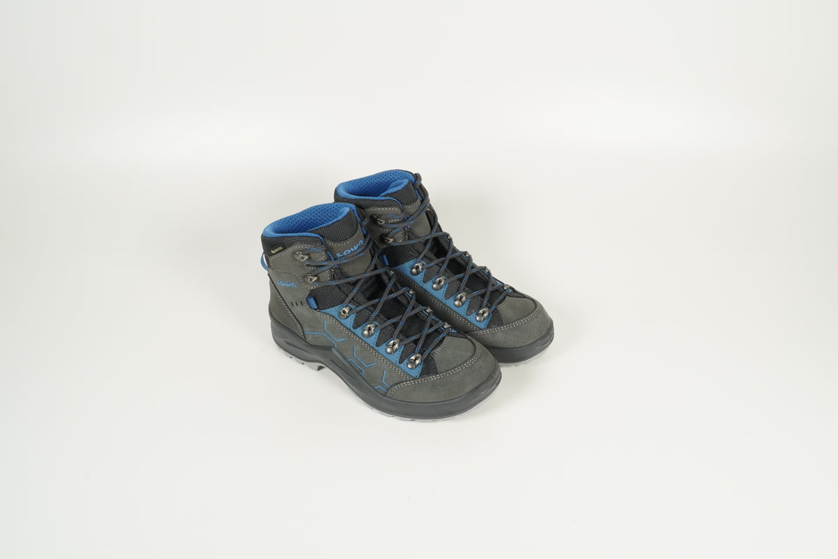 Lace-up shoe kids grey