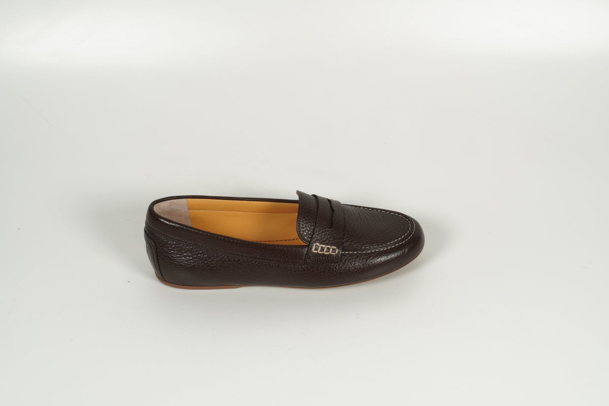 Moccasin Braun