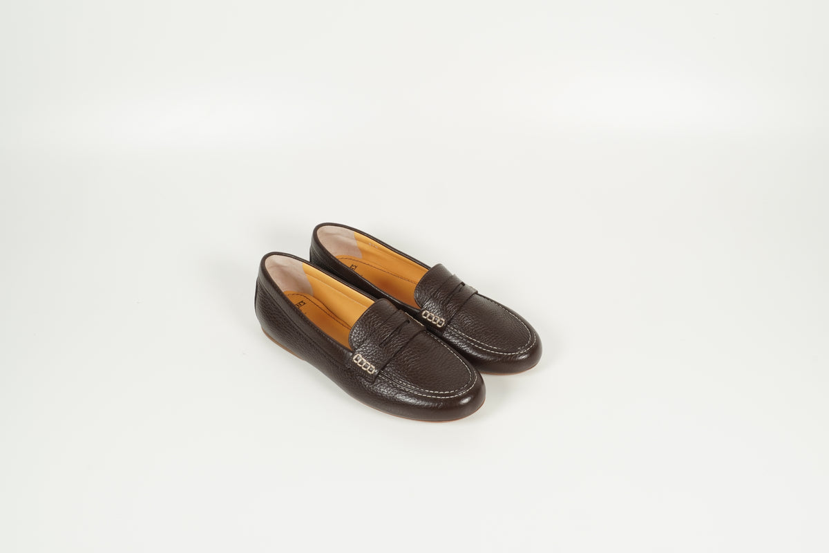 Moccasin Braun