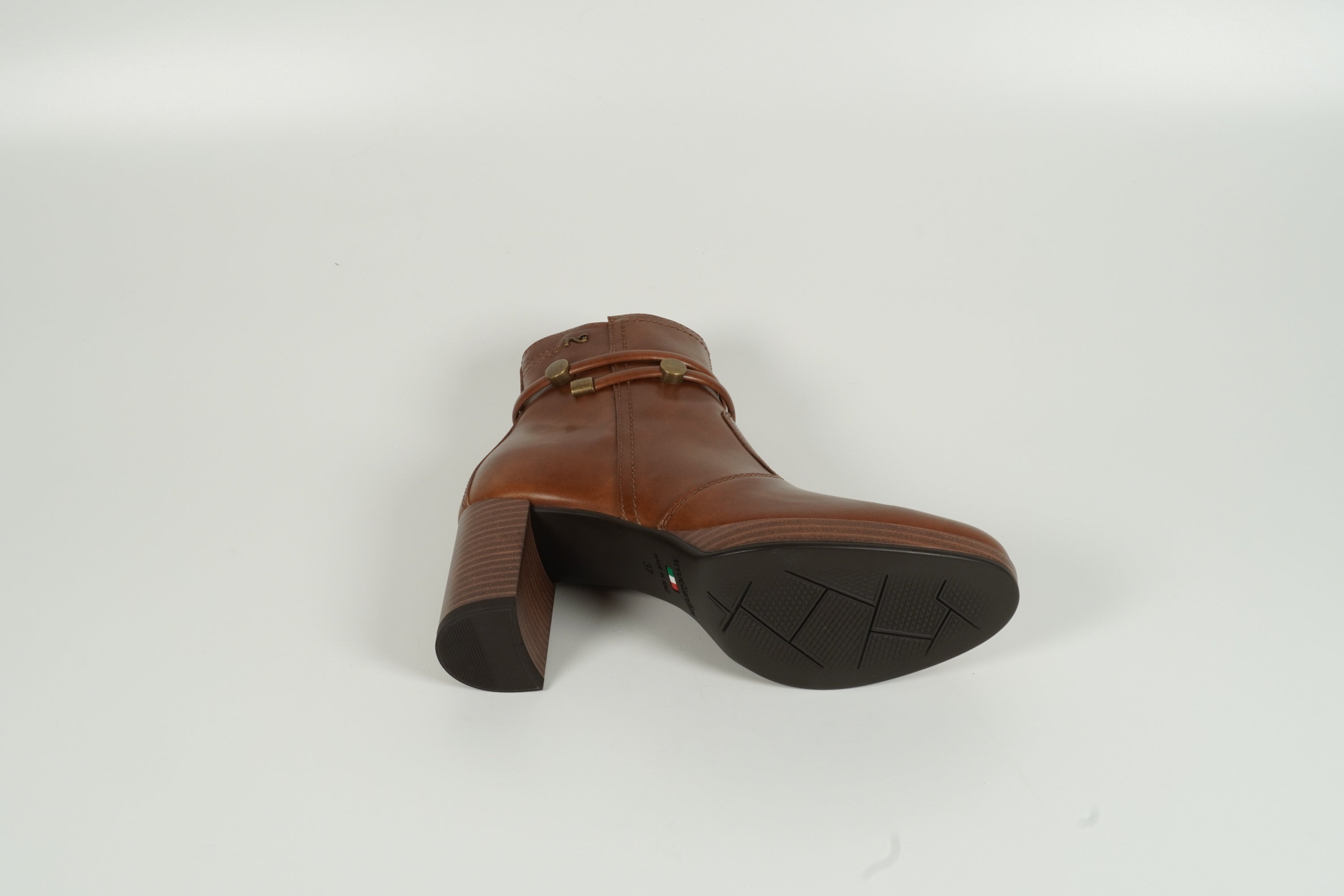 Stiefelette Braun