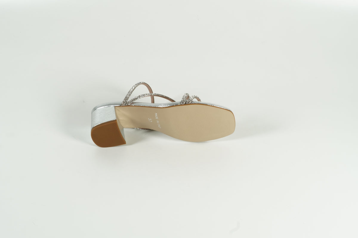 Sandale argent