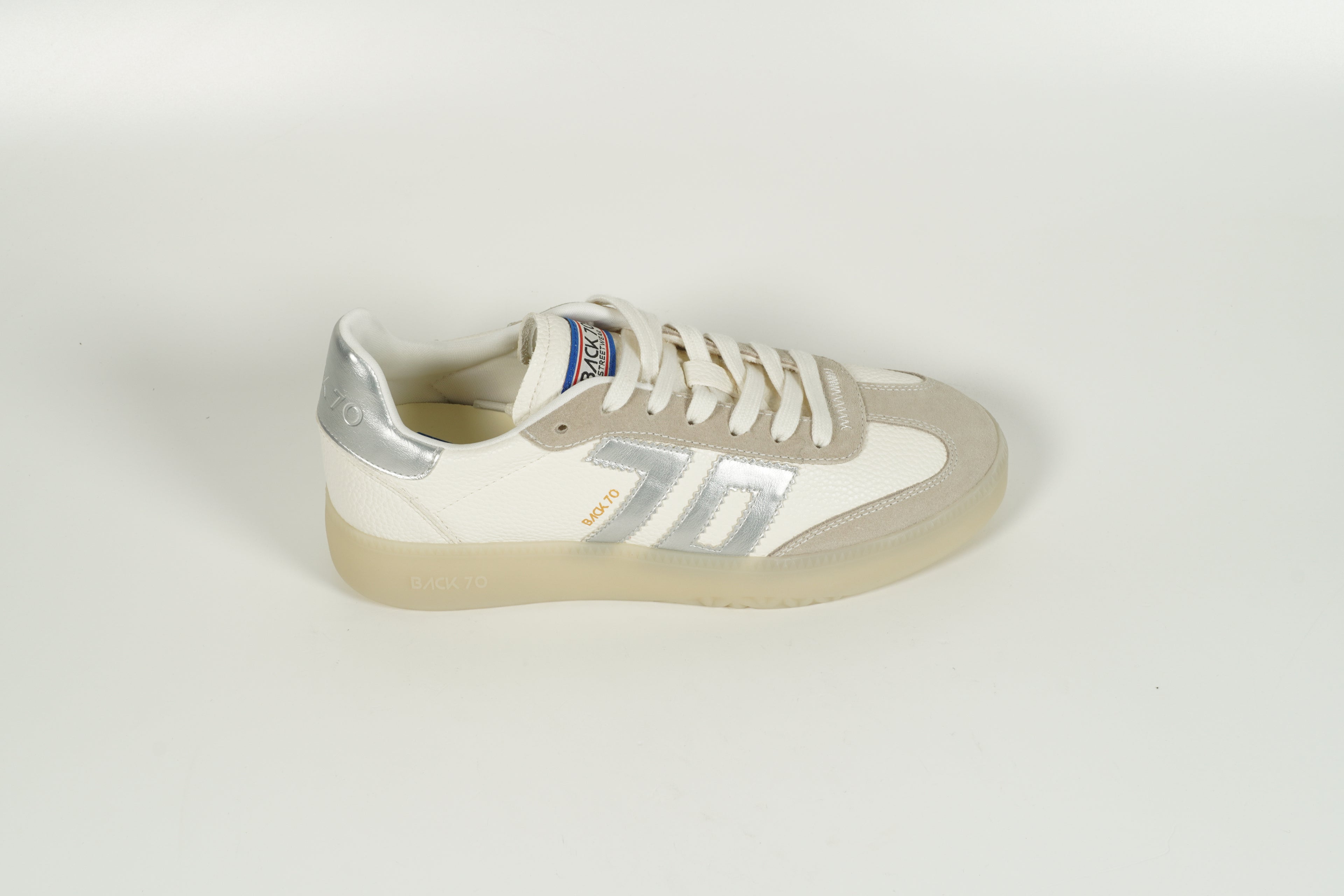 Sneaker Weiss/ Silber