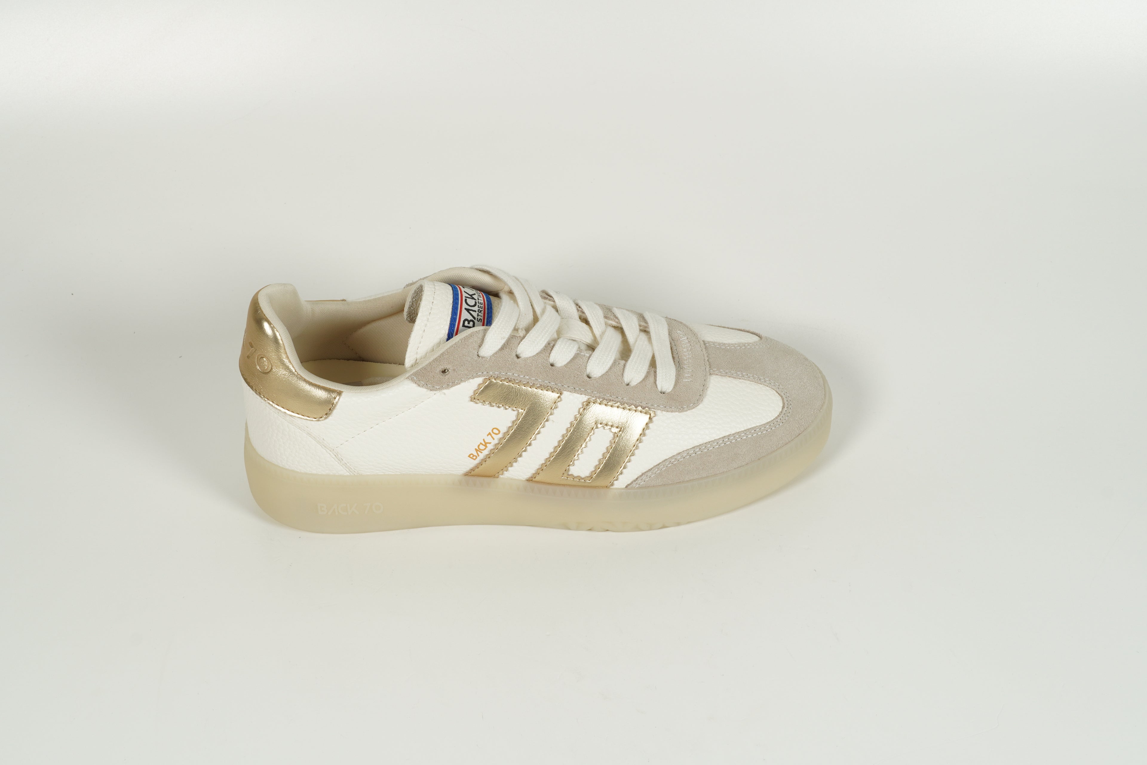Sneaker Weiss/ Gold