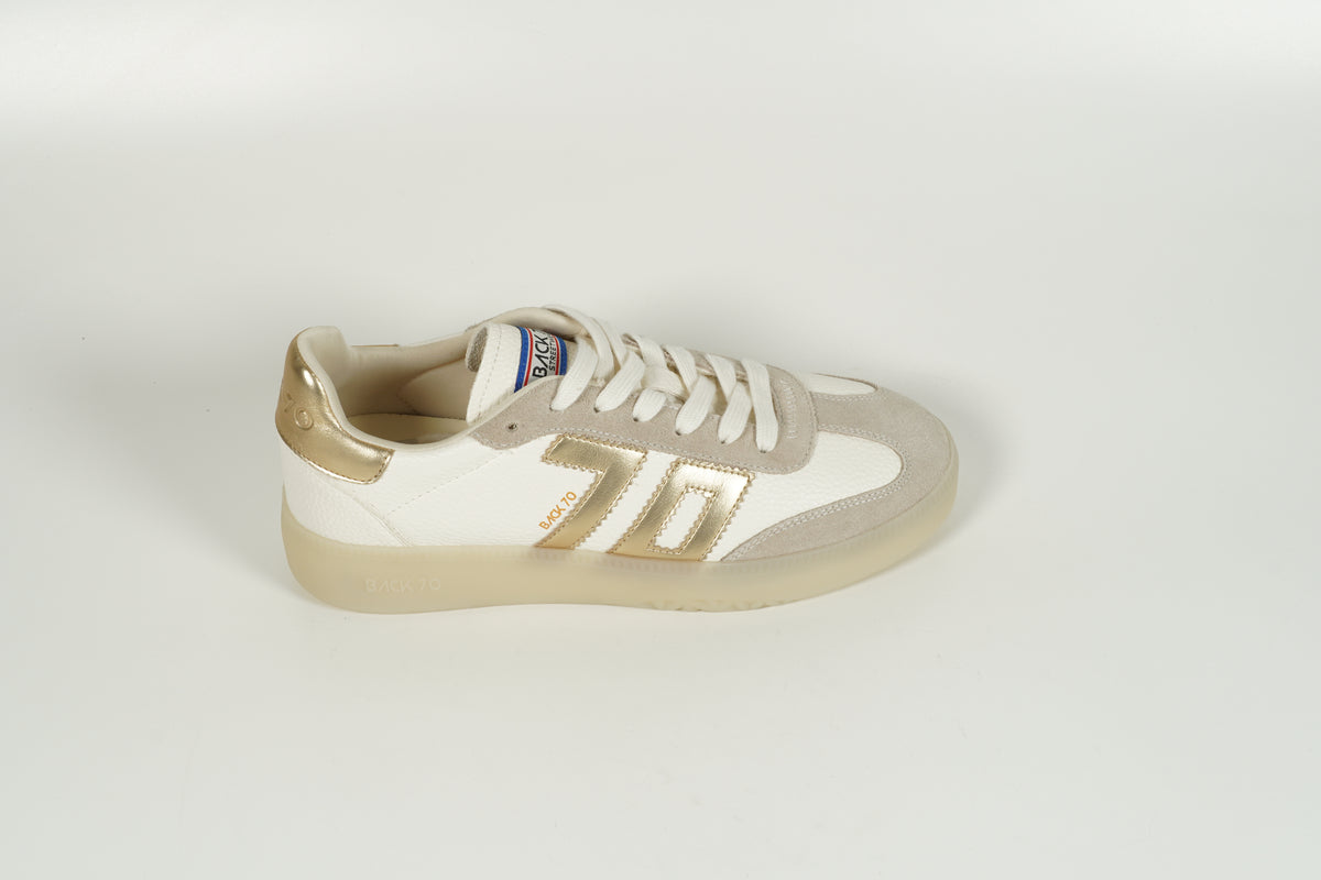 Sneaker Weiss/ Gold