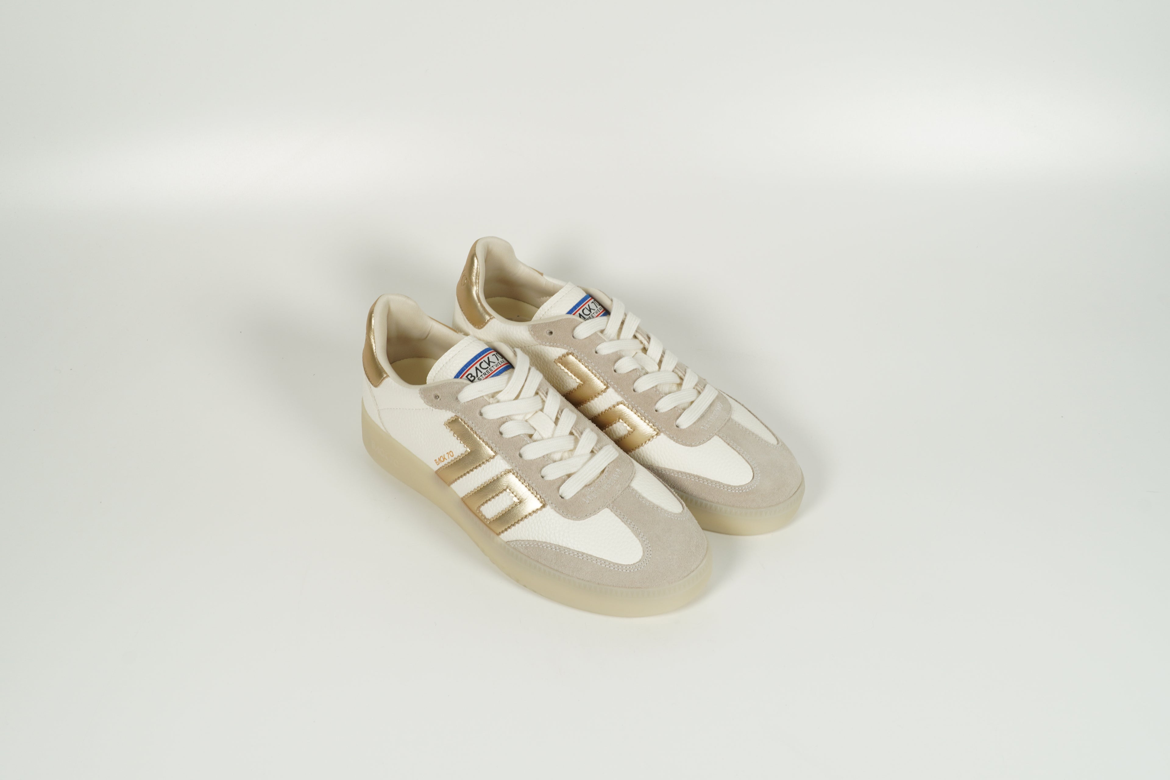 Sneaker Weiss/ Gold