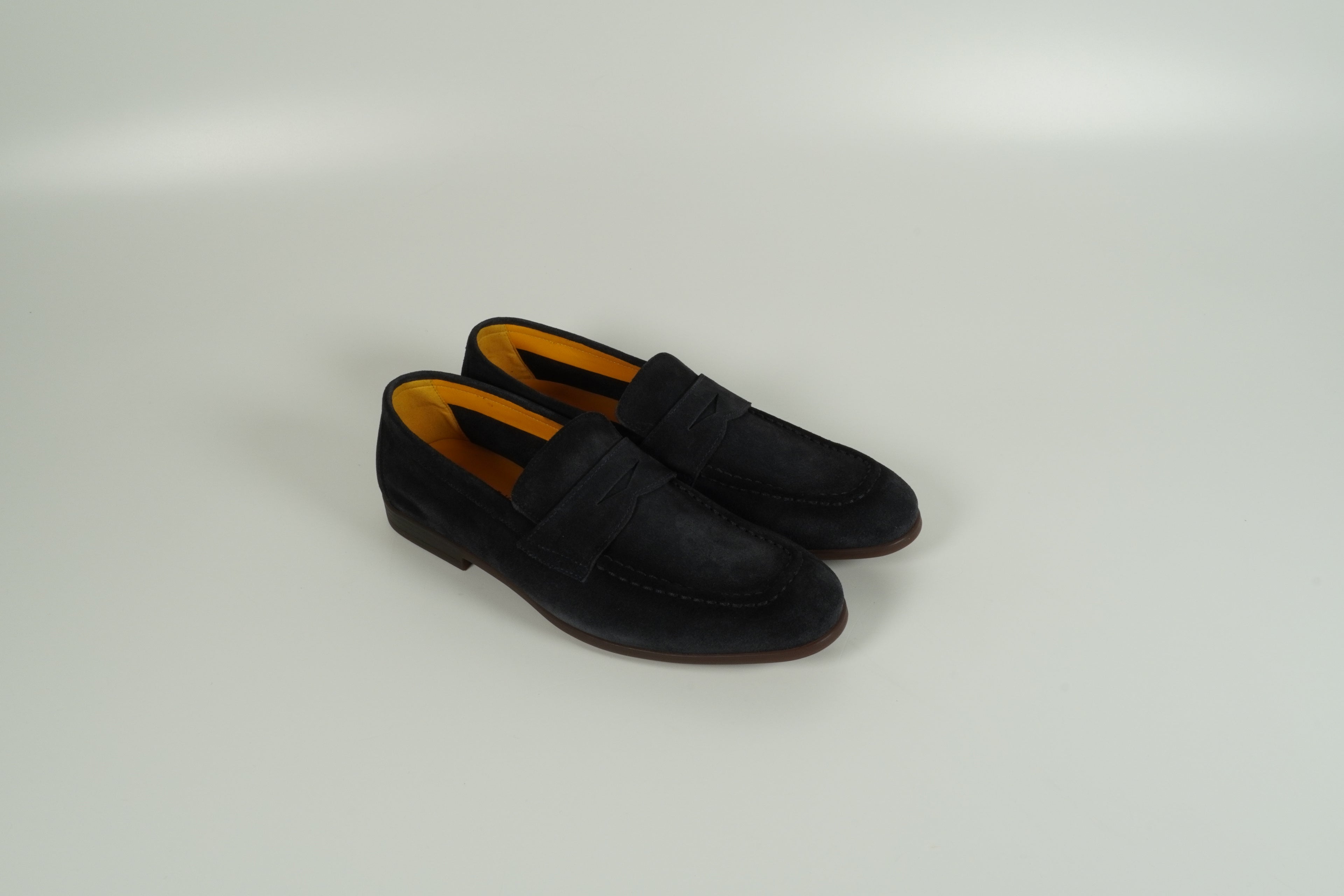 Moccasin Blau