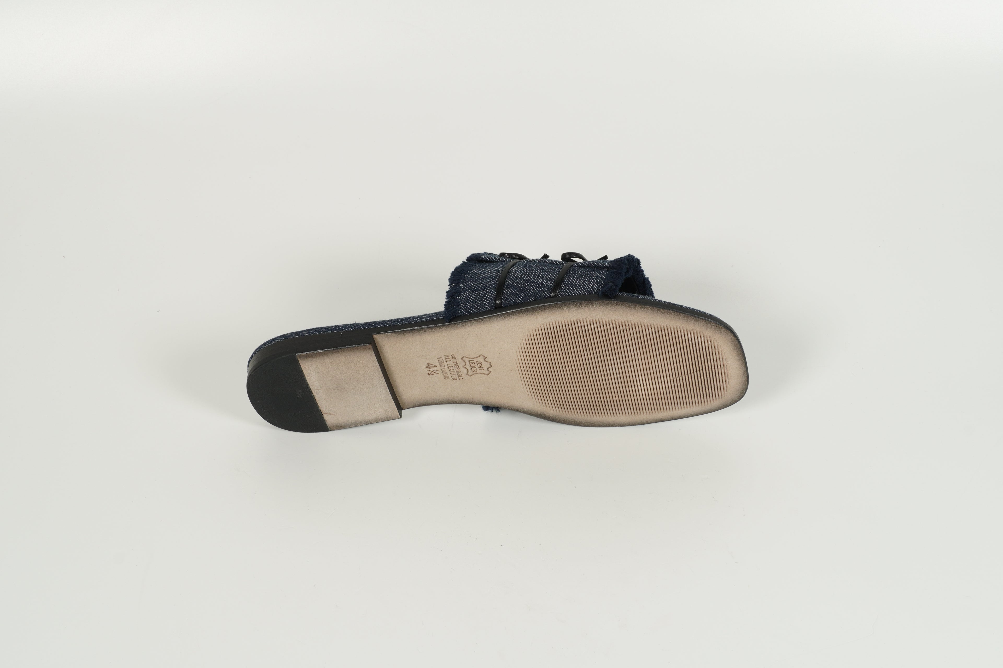 Pantolette Blau