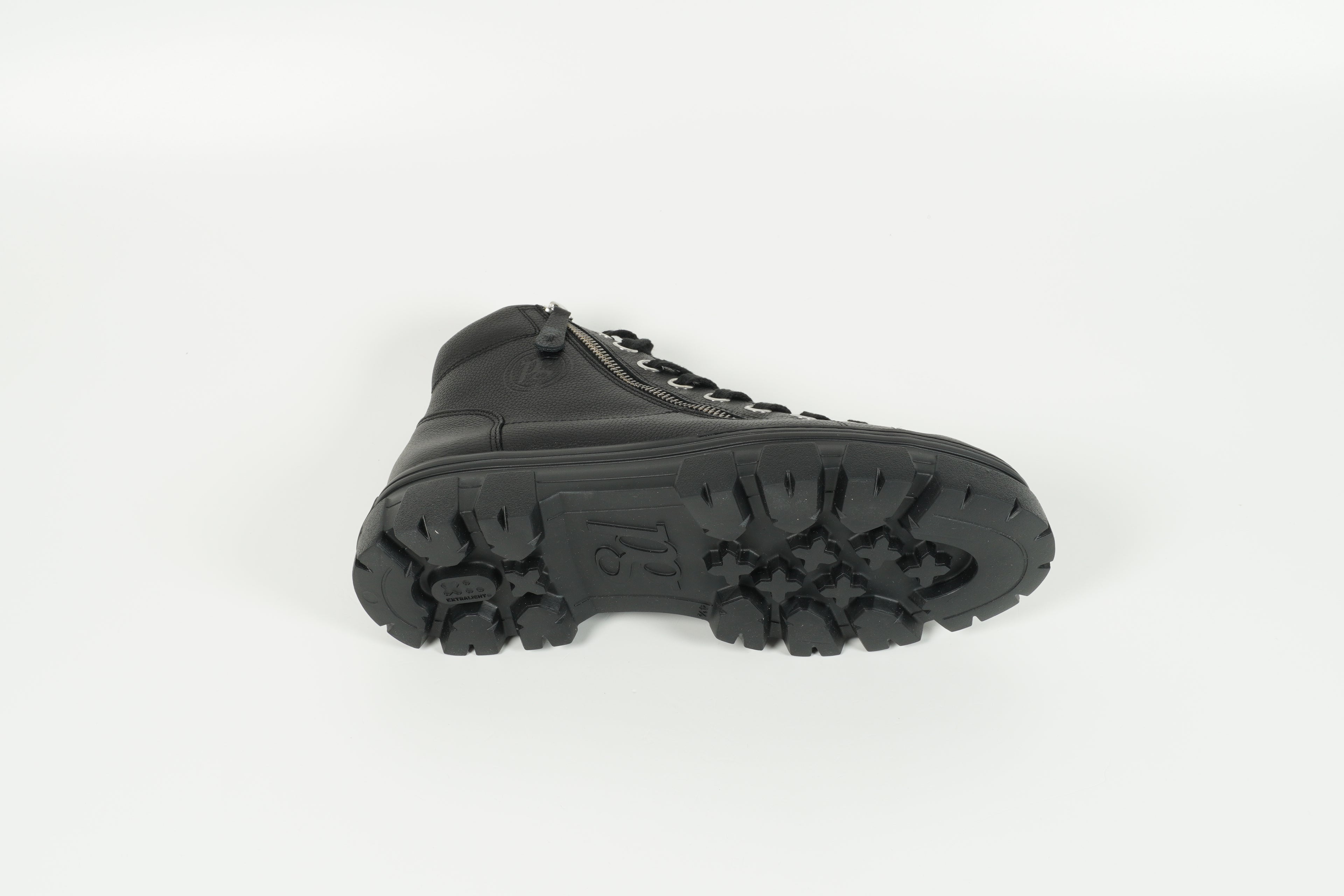 Schnürschuh Schwarz