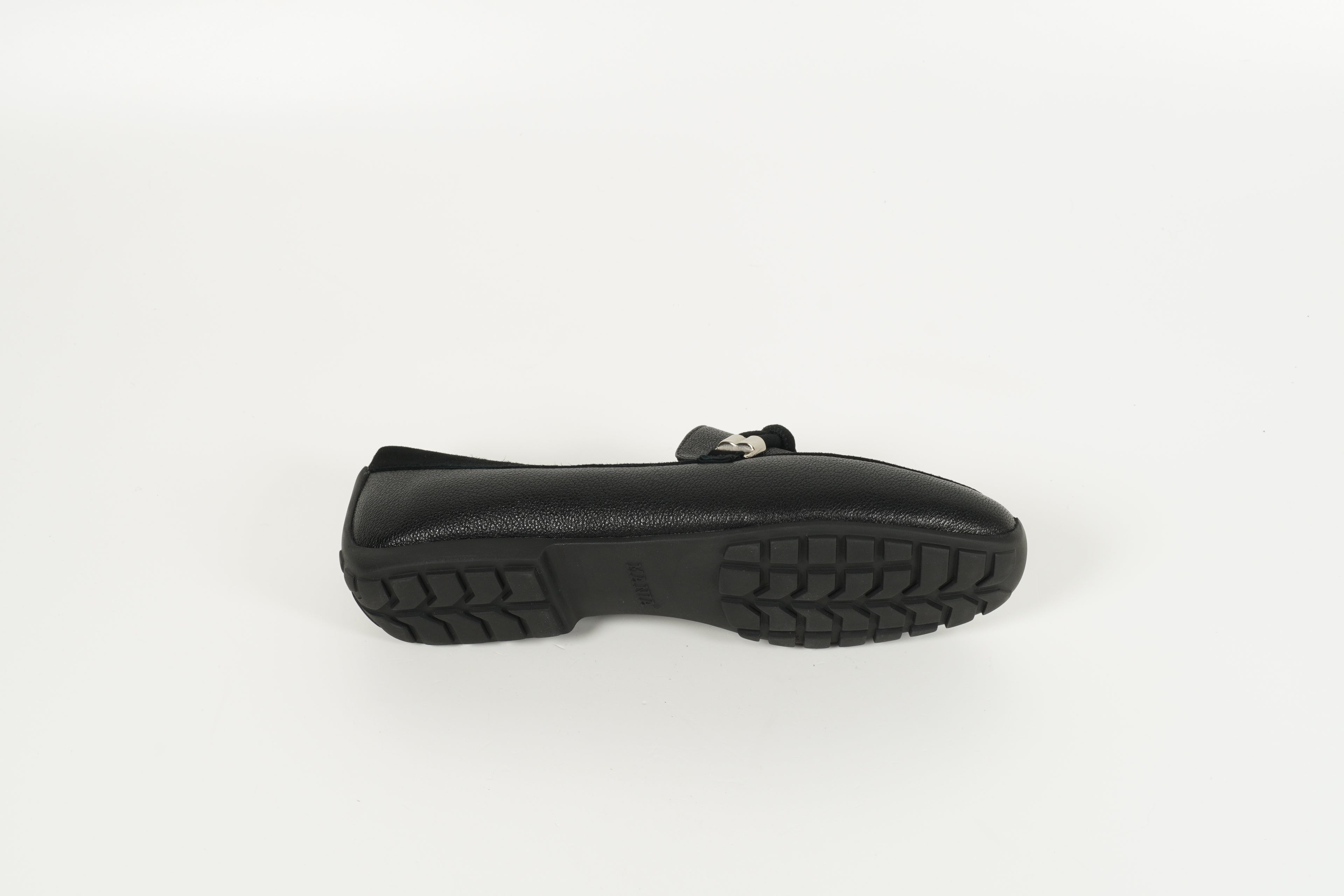 Moccasin gefüttert Schwarz