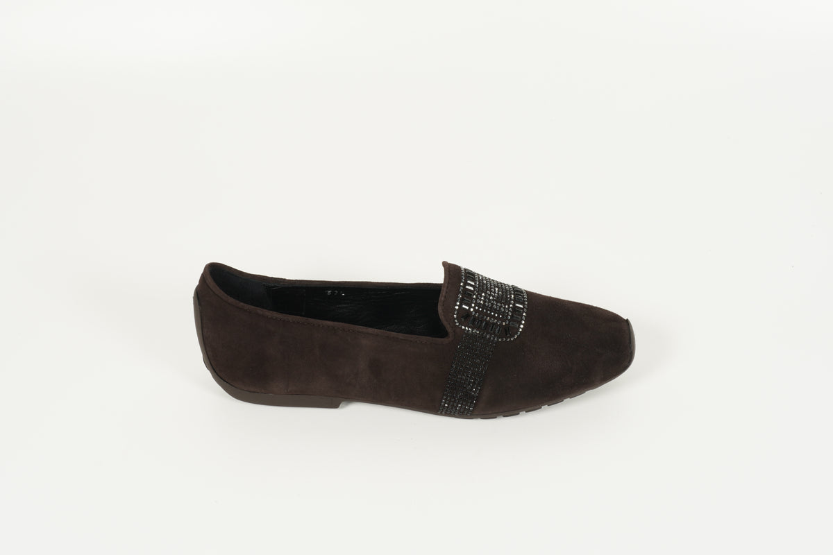 Moccasin Braun